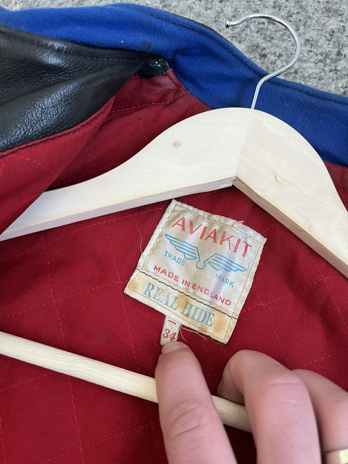 Lewis Leathers 70’s LEWIS LEATHERS AVIAKIT biker sz 34 jacket motorcycle Size US XXS / EU 40 - 7 Thumbnail