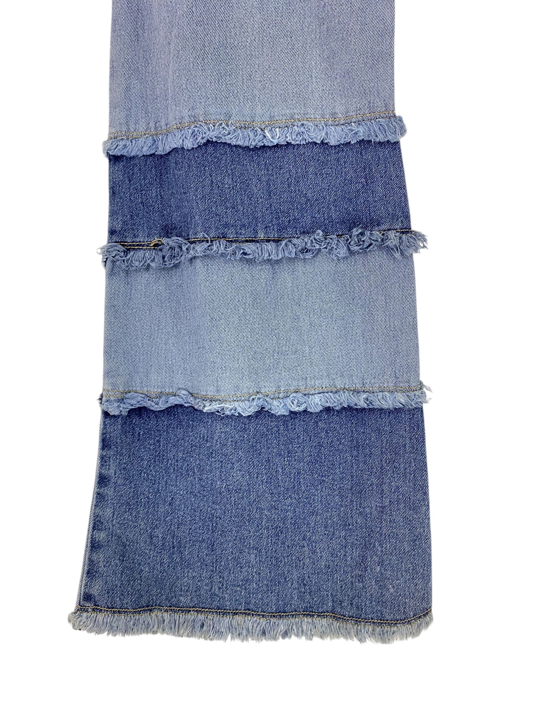 Hysteric Glamour 2000s Lazer patchwork hagi flare denim pant Size US 32 / EU 48 - 9 Thumbnail