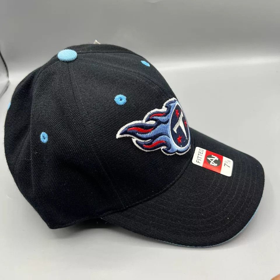 Other Tennessee Titans Hat Men 7 3/8 Embroidered Logo Fitted Cap Size ONE SIZE - 3 Thumbnail