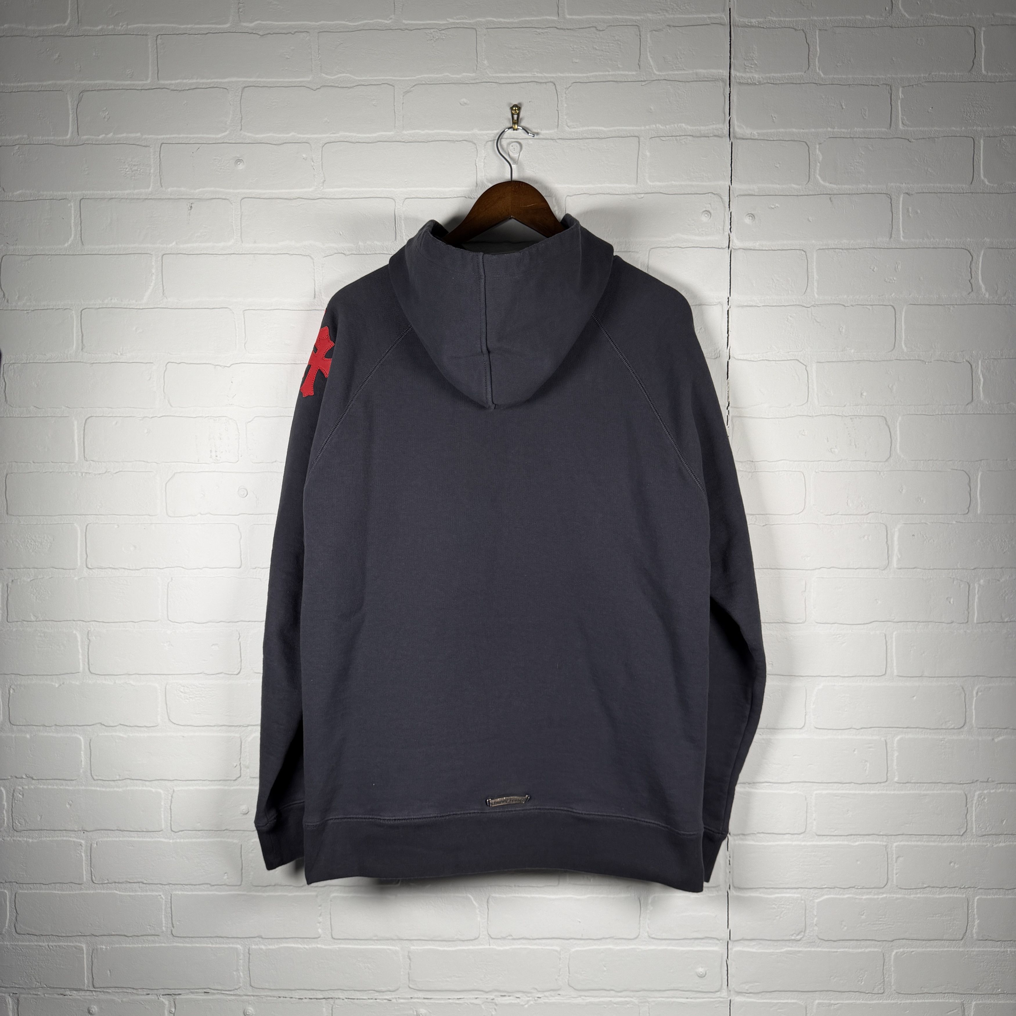 Chrome Hearts Chrome Hearts Red Cross Patch Paper Jam Hoodie Size US L / EU 52-54 / 3 - 5 Thumbnail