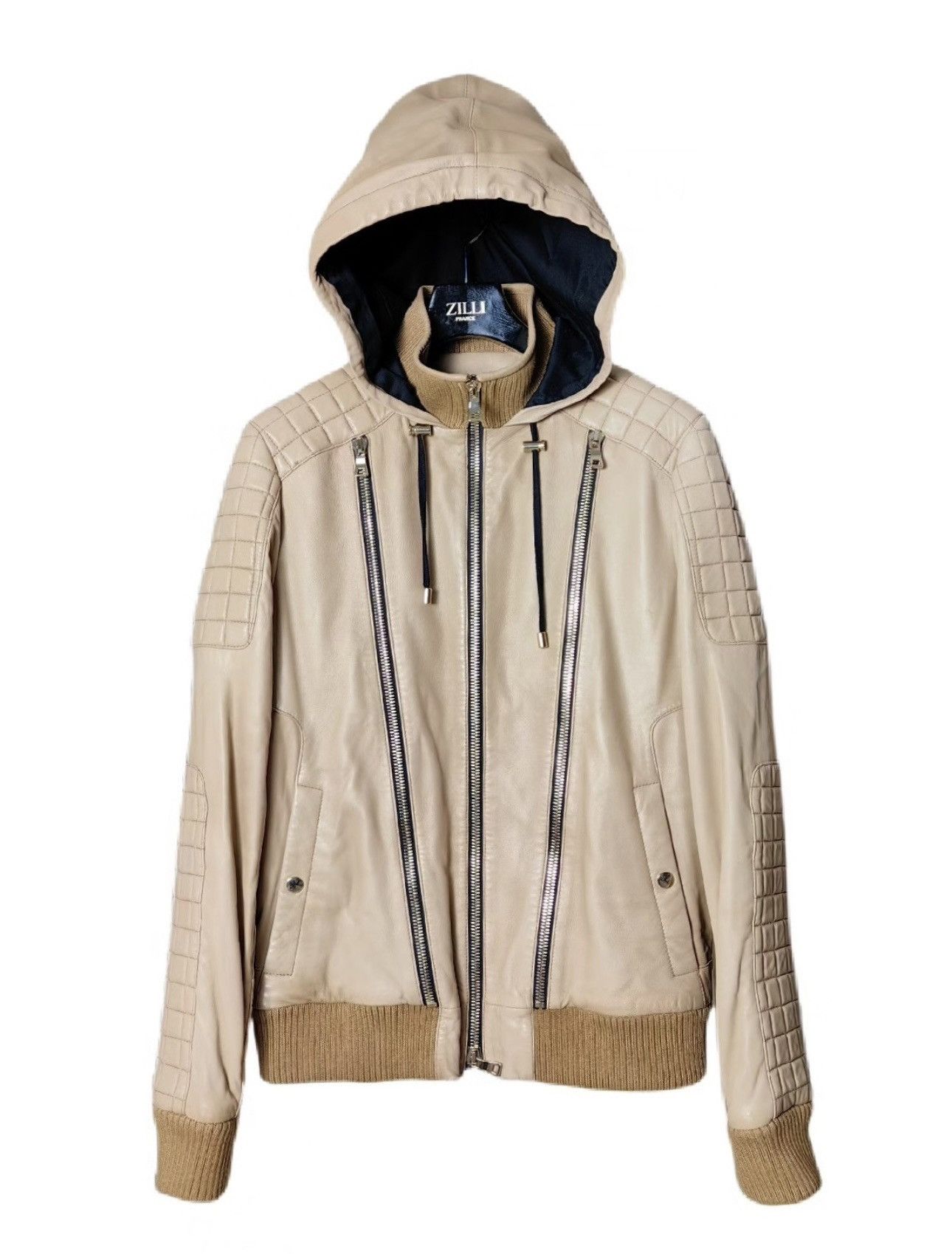 Balmain Balmain double zipper lambskin jacket Size US M / EU 48-50 / 2 - 1 Thumbnail