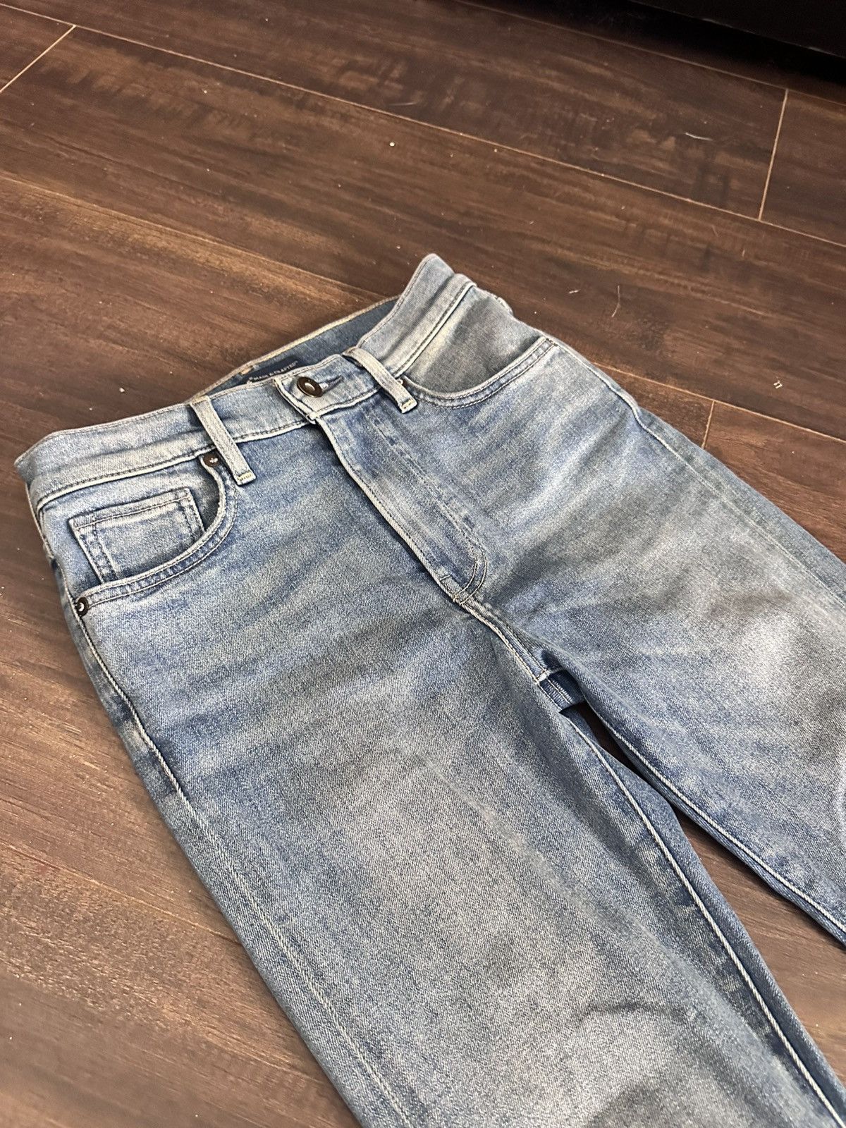 Levi's Made & Crafted Made & Crafted skinny blue italian denim jeans Sliver Size 24" / US 00 / IT 34 - 2 Thumbnail