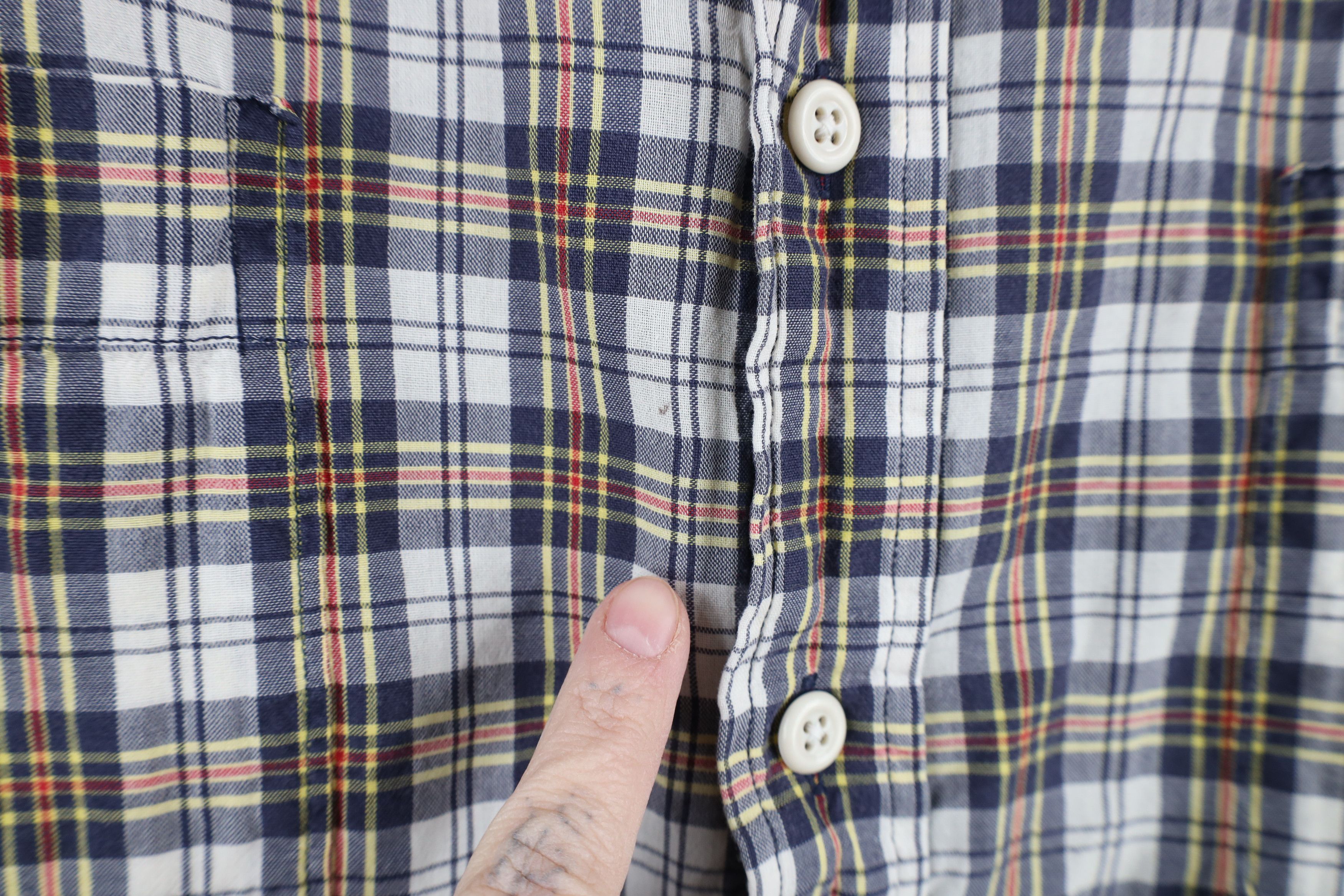 Abercrombie & Fitch × Vintage Vintage 90s Abercrombie & Fitch Short Sleeve Button Shirt Size US L / EU 52-54 / 3 - 5 Thumbnail