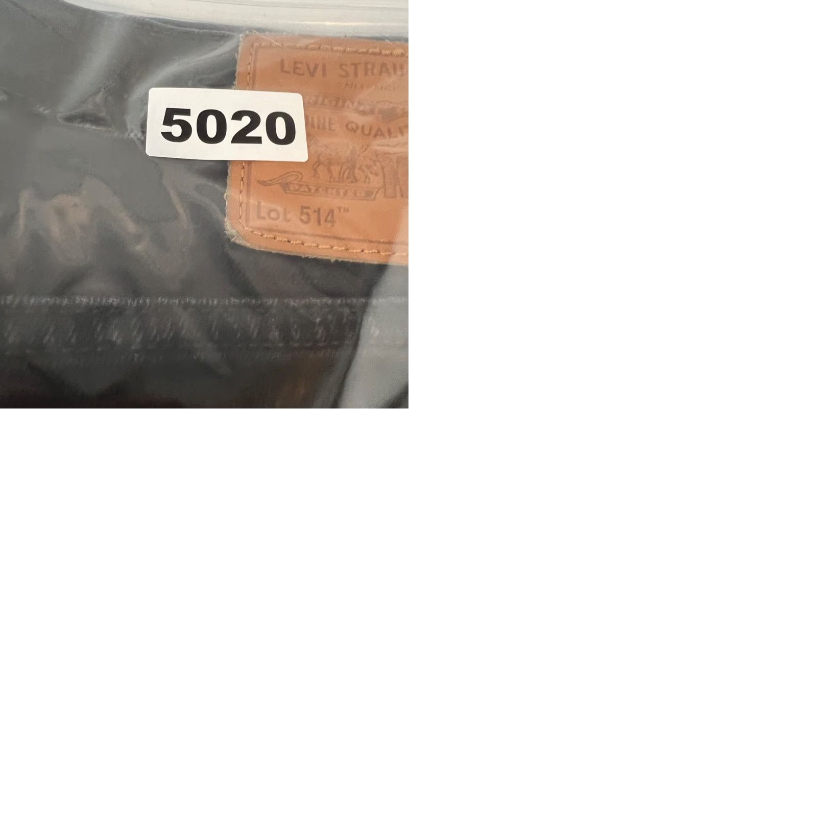 Levi's Levi's 514 Mens Size 32 x 28 Straight Black Denim Jeans Slim Fit Jeans Size US 32 / EU 48 - 9 Thumbnail