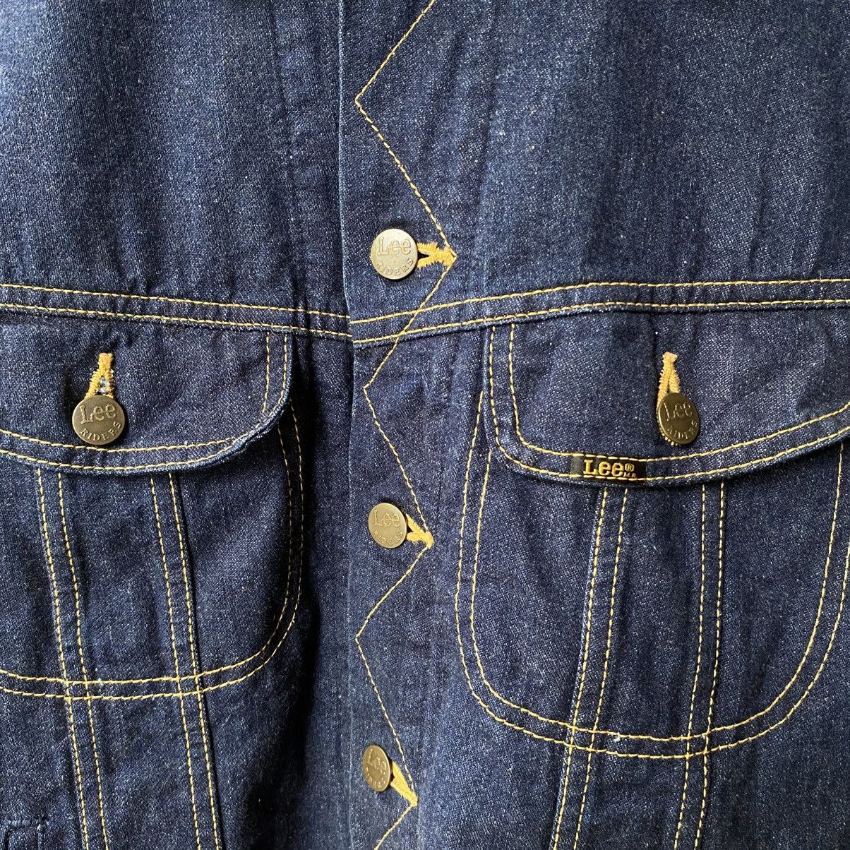 Lee Lee Storm Rider Denim Jacket with Brown Corduroy Collar Size US L / EU 52-54 / 3 - 8 Thumbnail
