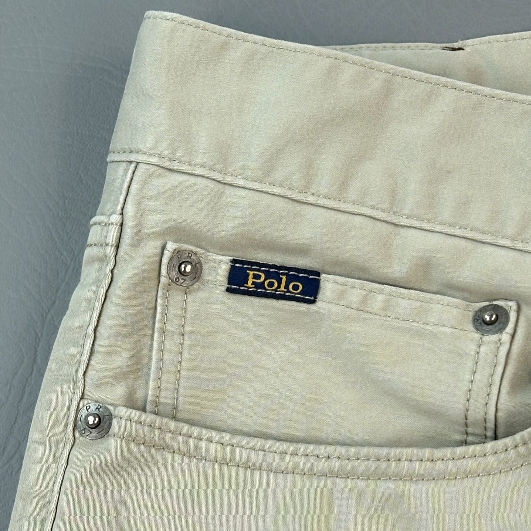 Polo Ralph Lauren Polo Ralph Lauren Pants Mens 36x32 36x30 The Prospect Straight Stretch Chino Size US M / EU 48-50 / 2 - 5 Thumbnail