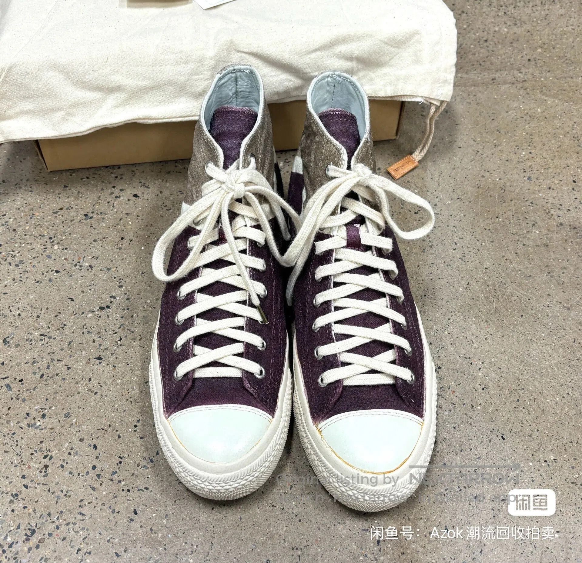 Visvim Visvim ICT Skagway Hi Purple Sneaker. Size US 10 / EU 43 - 4 Thumbnail