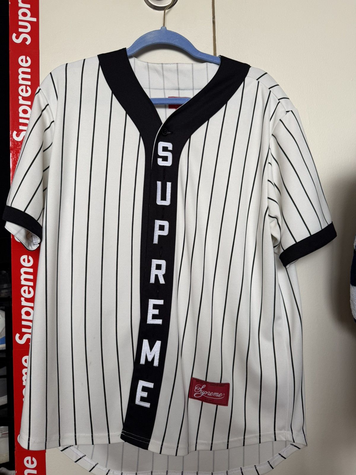 Supreme Supreme #8 hockey jersey | Grailed