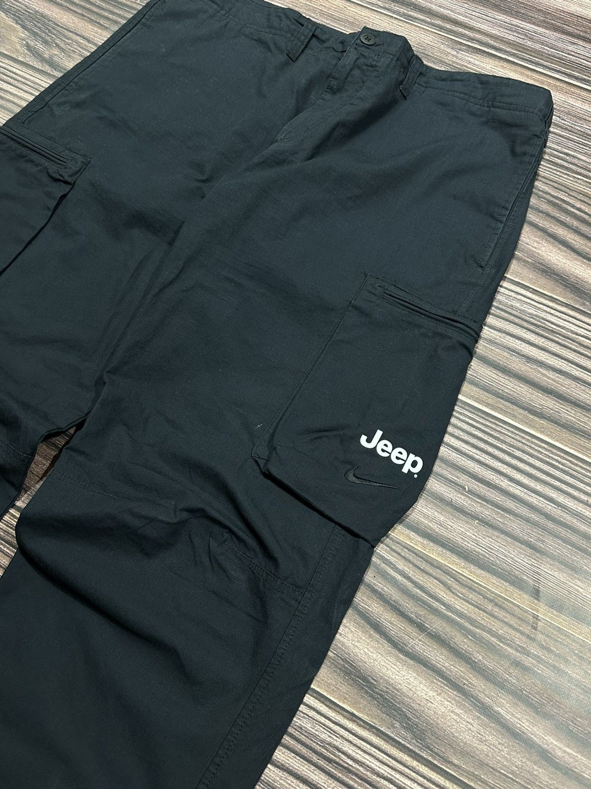 Nike × Vintage Vintage Nike Denim Pants Cargo Soccer football Juventus Size US 38 / EU 54 - 3 Thumbnail