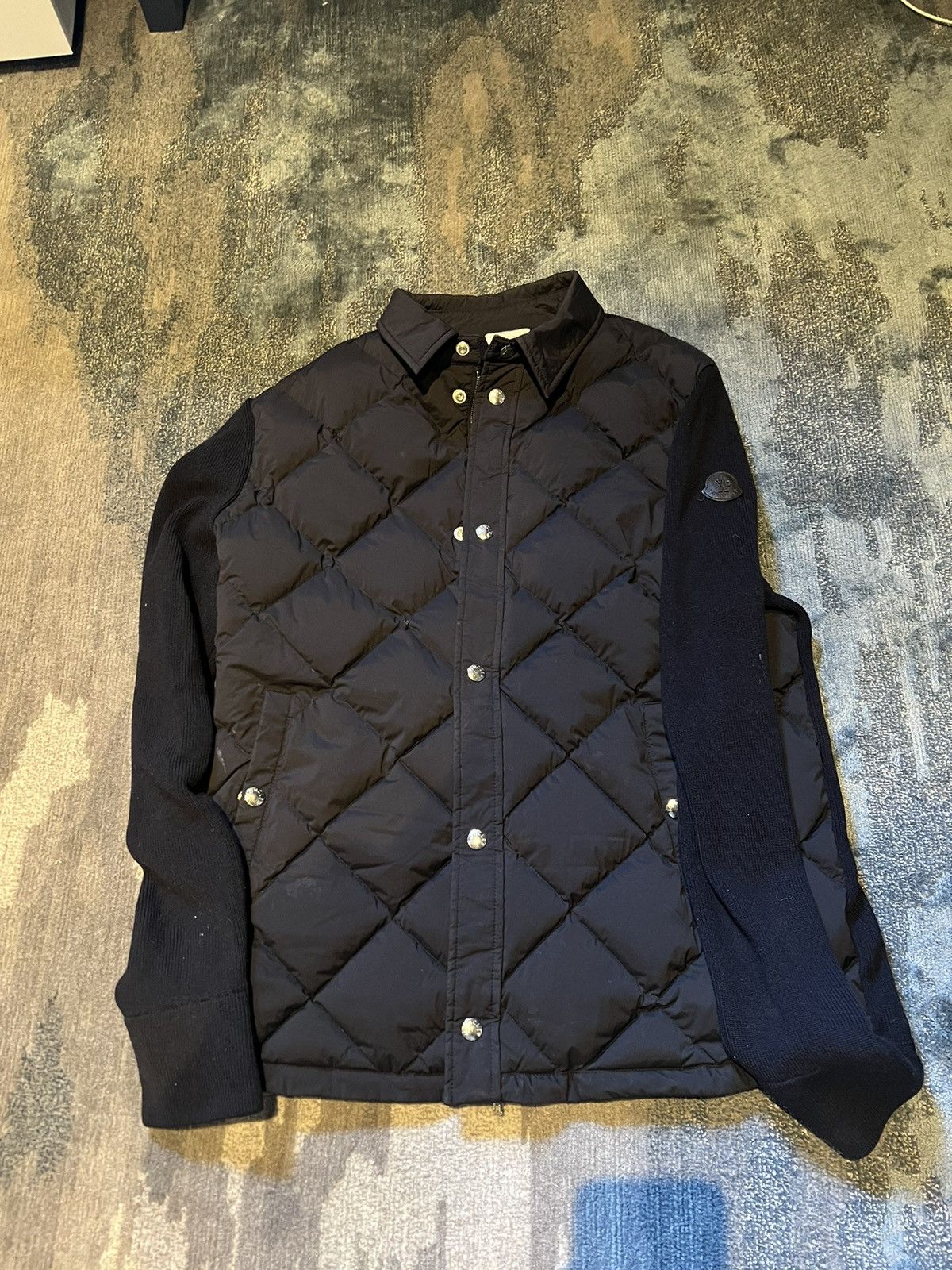 Moncler Moncler Knit Sweater Jacket Size US L / EU 52-54 / 3 - 1 Thumbnail