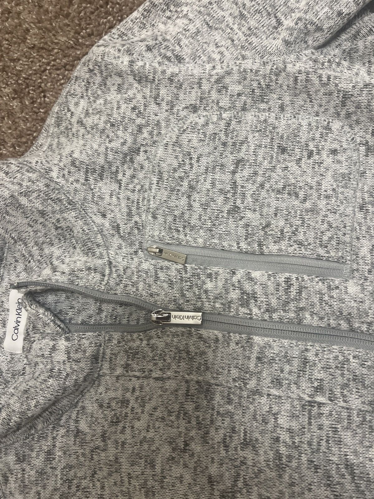 Calvin Klein Calvin Klein Sweater zip up Size US L / EU 52-54 / 3 - 3 Thumbnail