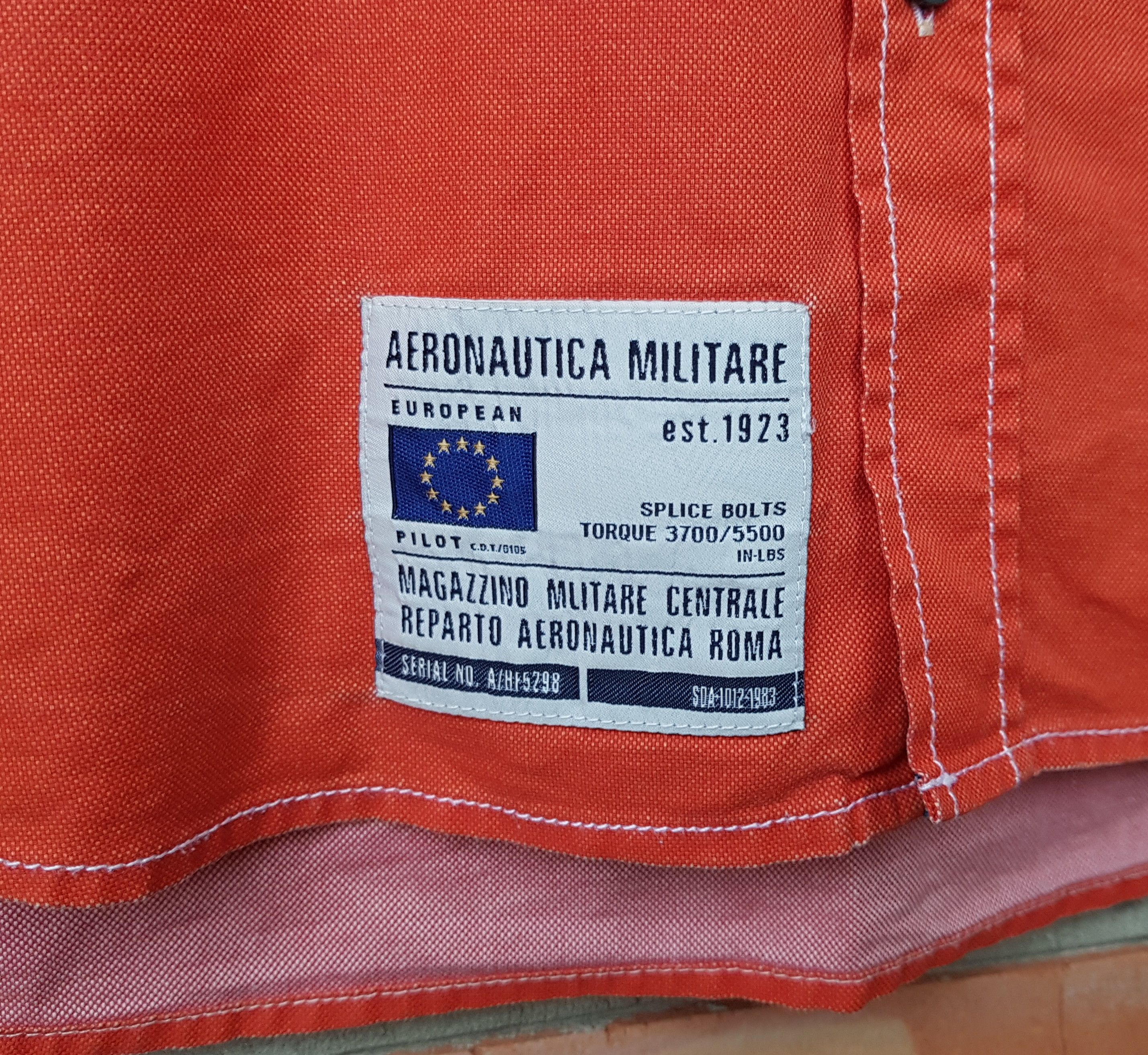 Aeronautica Militare Aeronautica Militare Orange Shirt sz M Size US M / EU 48-50 / 2 - 3 Thumbnail