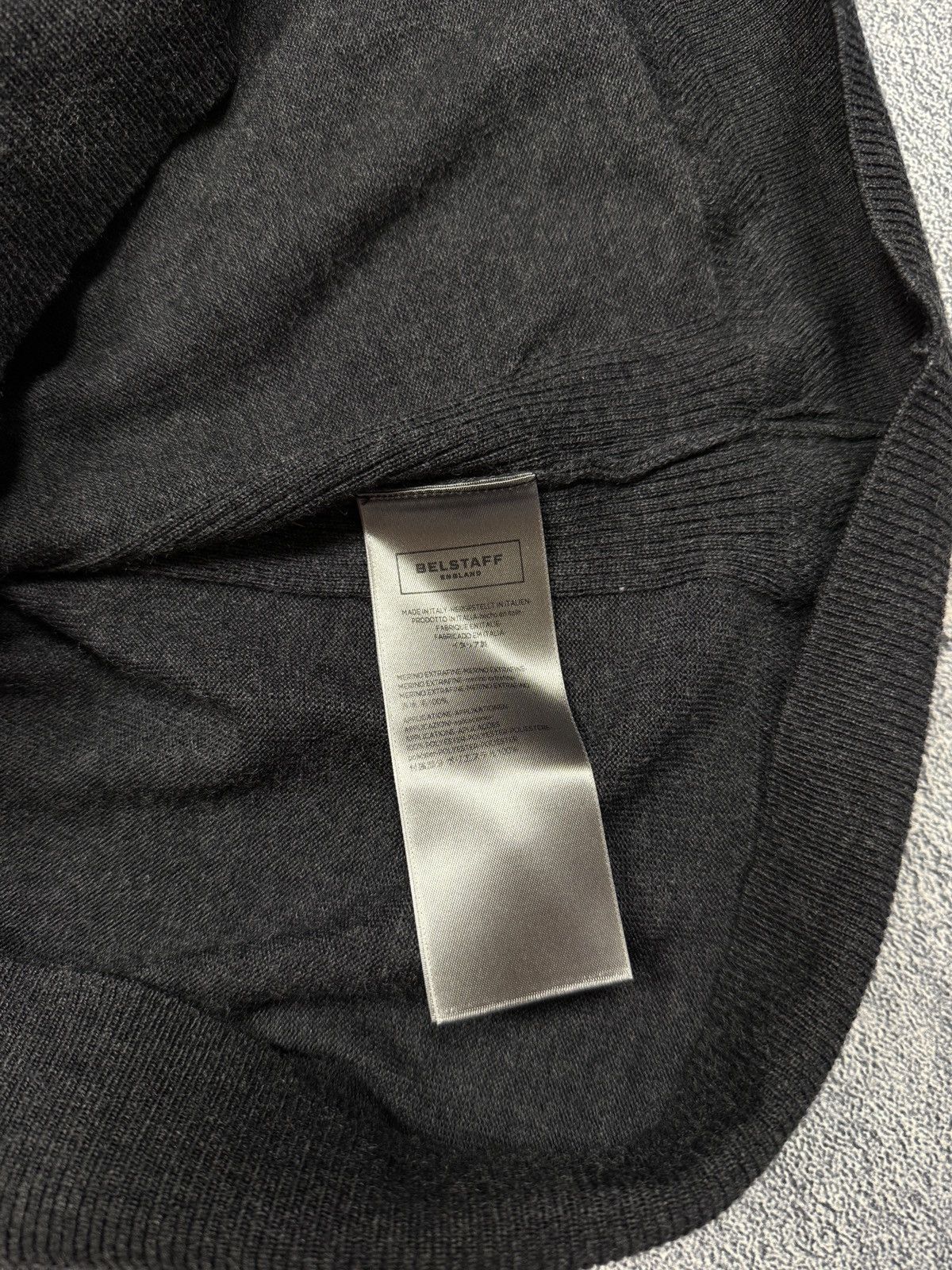 Belstaff Belstaff Zip-Up Sweater Made In Italy L Size US L / EU 52-54 / 3 - 12 Thumbnail
