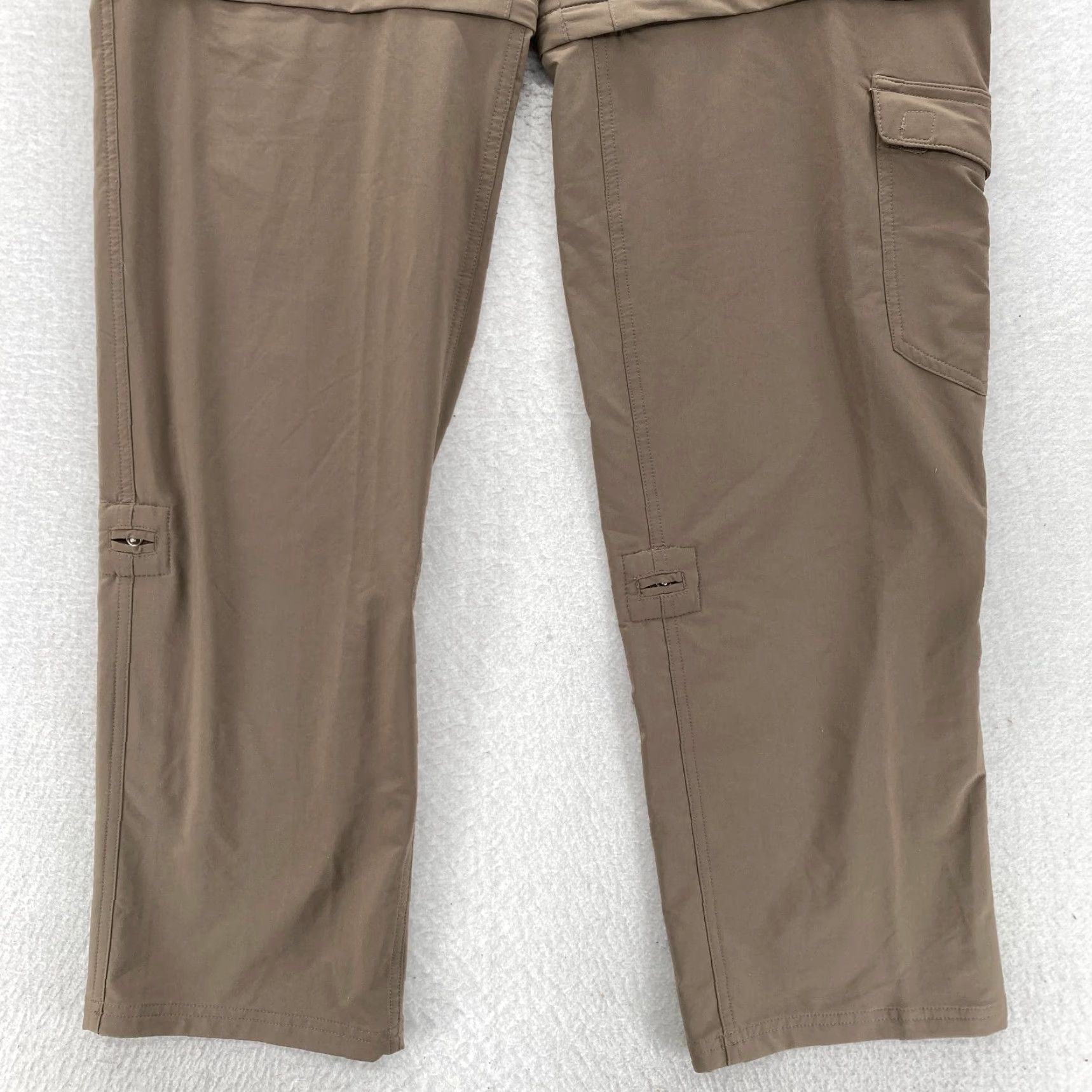 The North Face The North Face Hiking Pants Women's 14 Brown Stretch Convertible Roll Up Cargo Pants Size 36" / US 14 / IT 50 - 3 Thumbnail