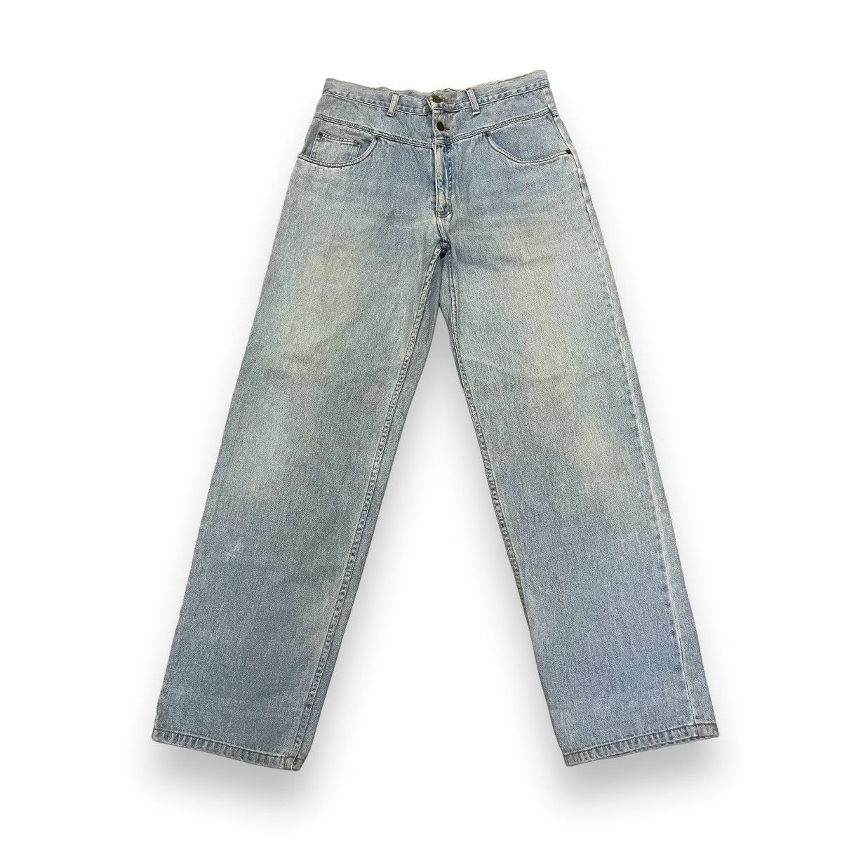 JNCO 🇯🇵 Y2K AMORE PURO "6 POCKETS" BAGGY JEANS Size US 44 / EU 60 - 1 Thumbnail