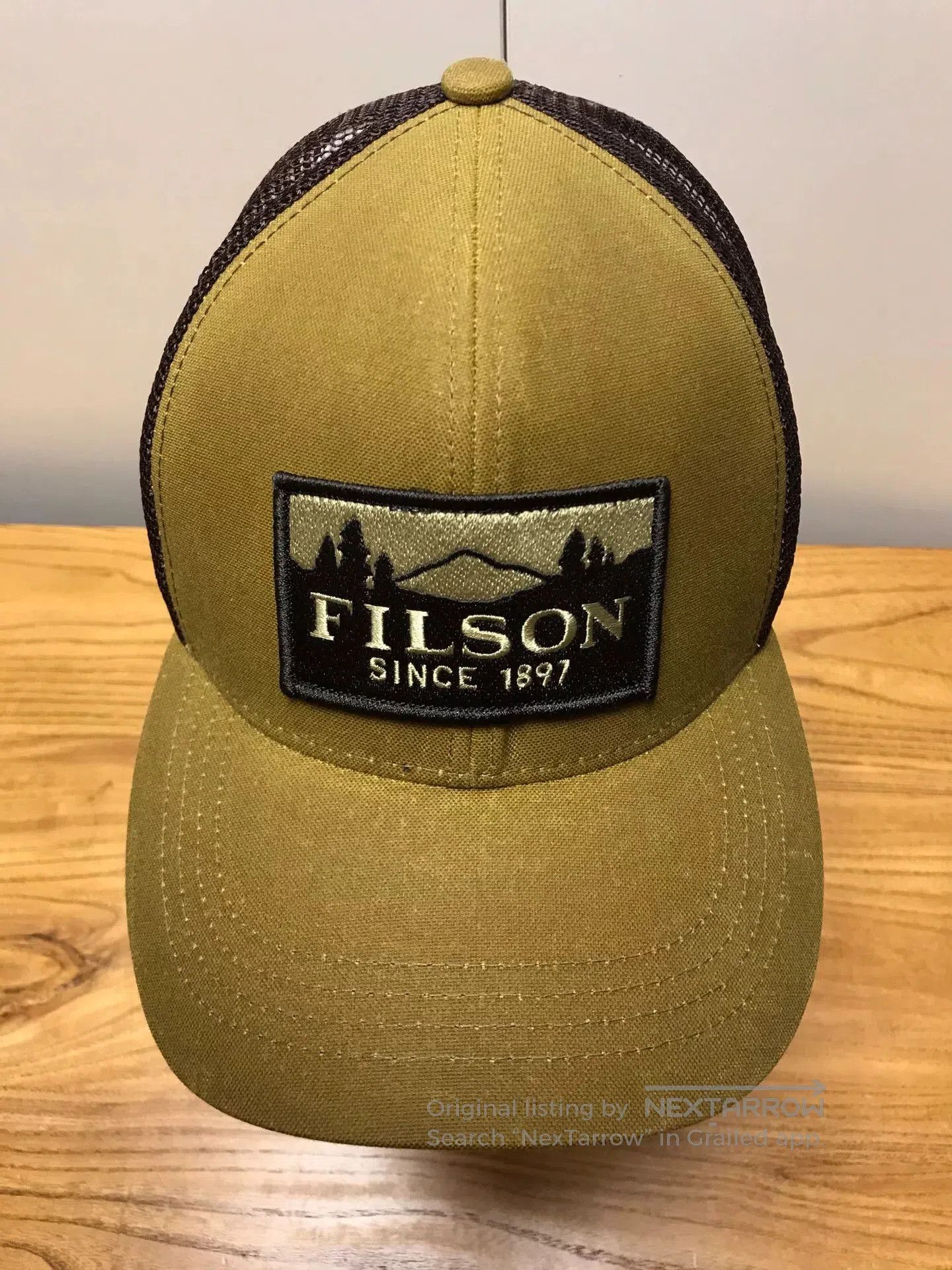 Filson Filson Oil Wax Canvas Mesh Cap. Size ONE SIZE - 4 Thumbnail