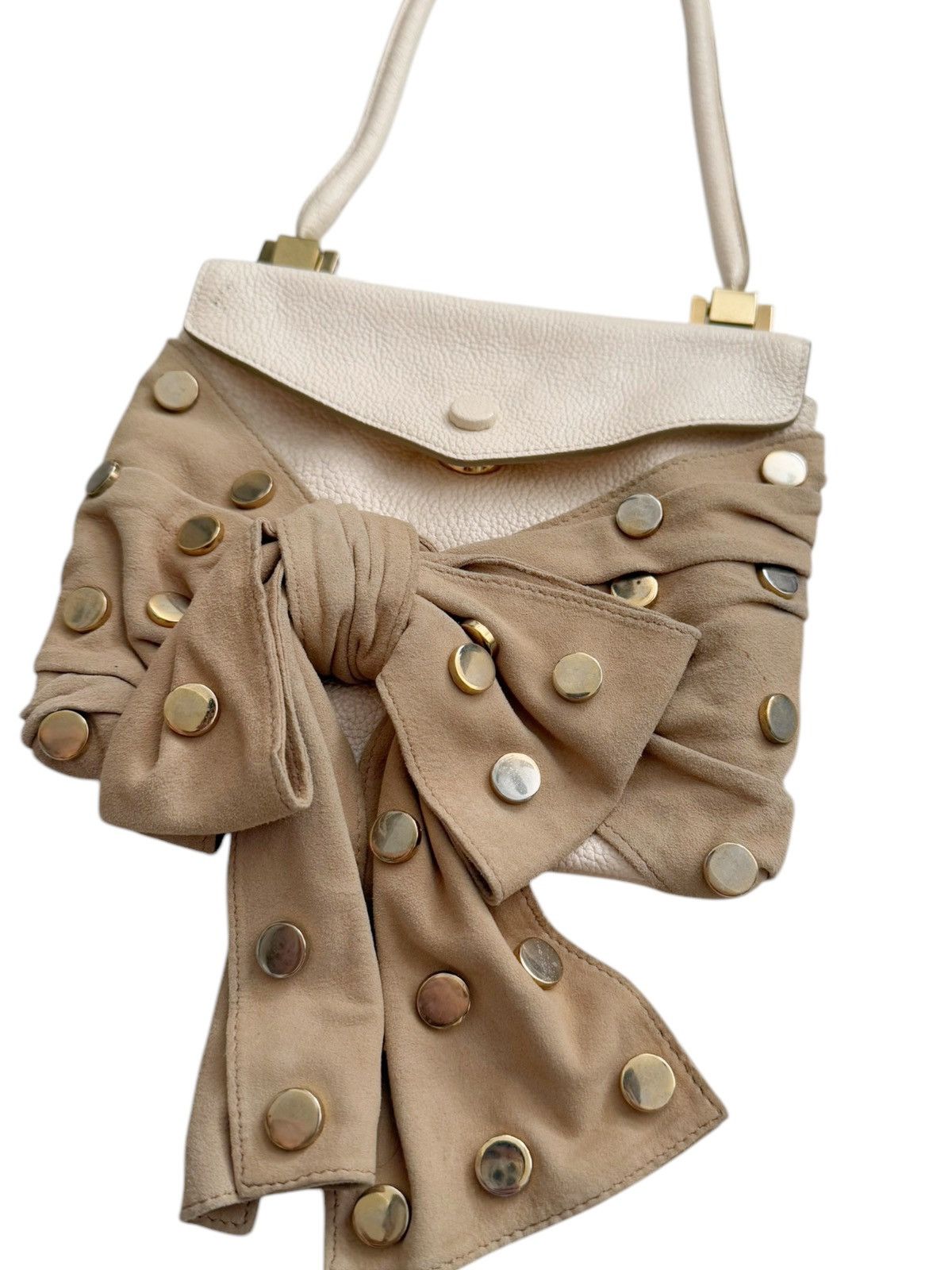 Chloe Studded Suede Bow Bag Size ONE SIZE - 2 Thumbnail