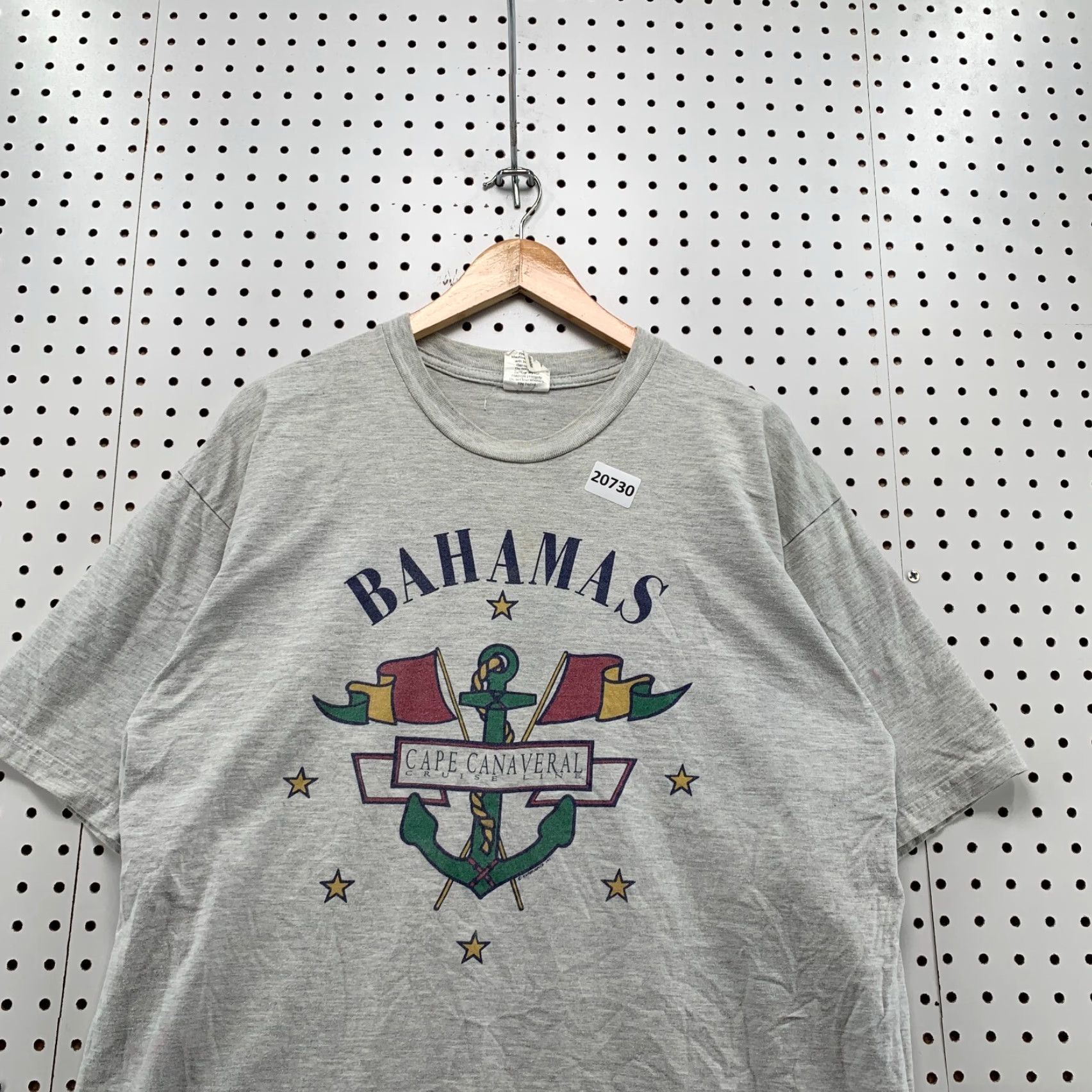 Vintage VINTAGE CHAMP Bahamas Shirt Gray Short Sleeve 2XL TEE Destination Mens Size US XXL / EU 58 / 5 - 2 Thumbnail