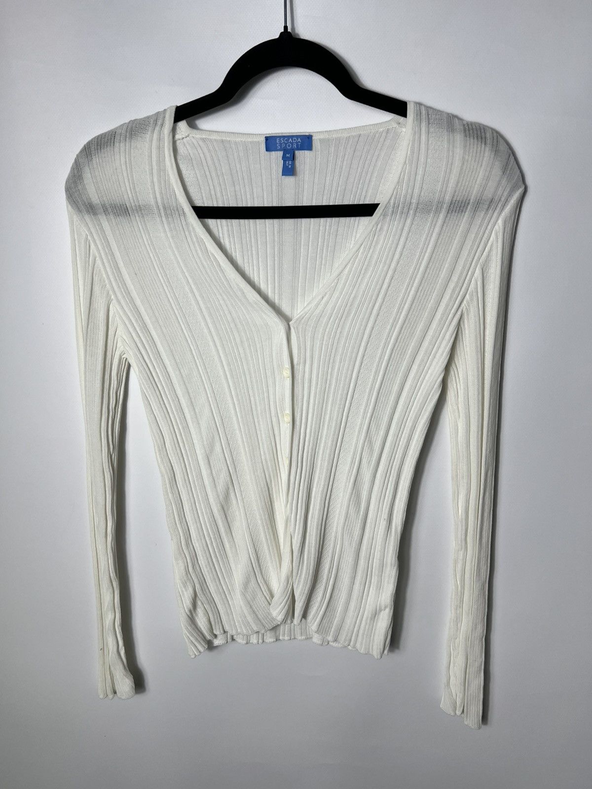 Escada Sport Vintage luxury avant Garde Escada Sport Button Up Cardigan Size M / US 6-8 / IT 42-44 - 1 Thumbnail