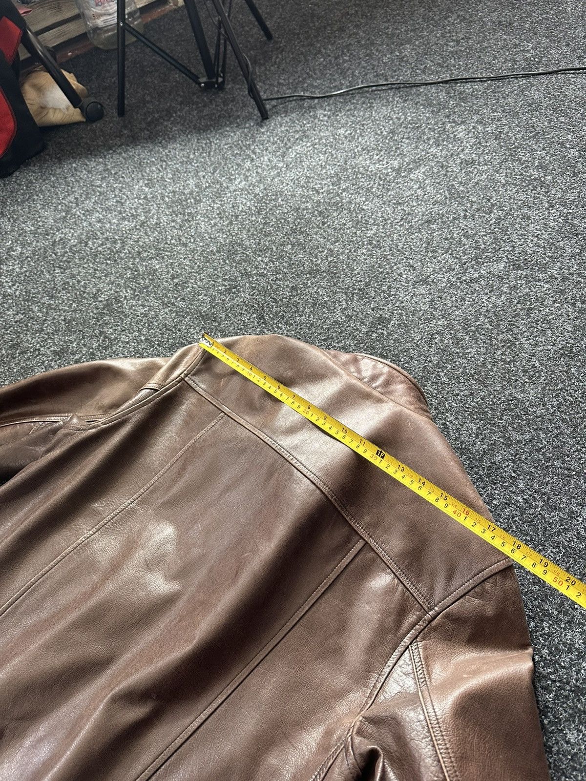If Six Was Nine × Leather 🚨Vintage 90s Leather Biker Jacket-West Style Maison Margiela Size US M / EU 48-50 / 2 - 10 Thumbnail