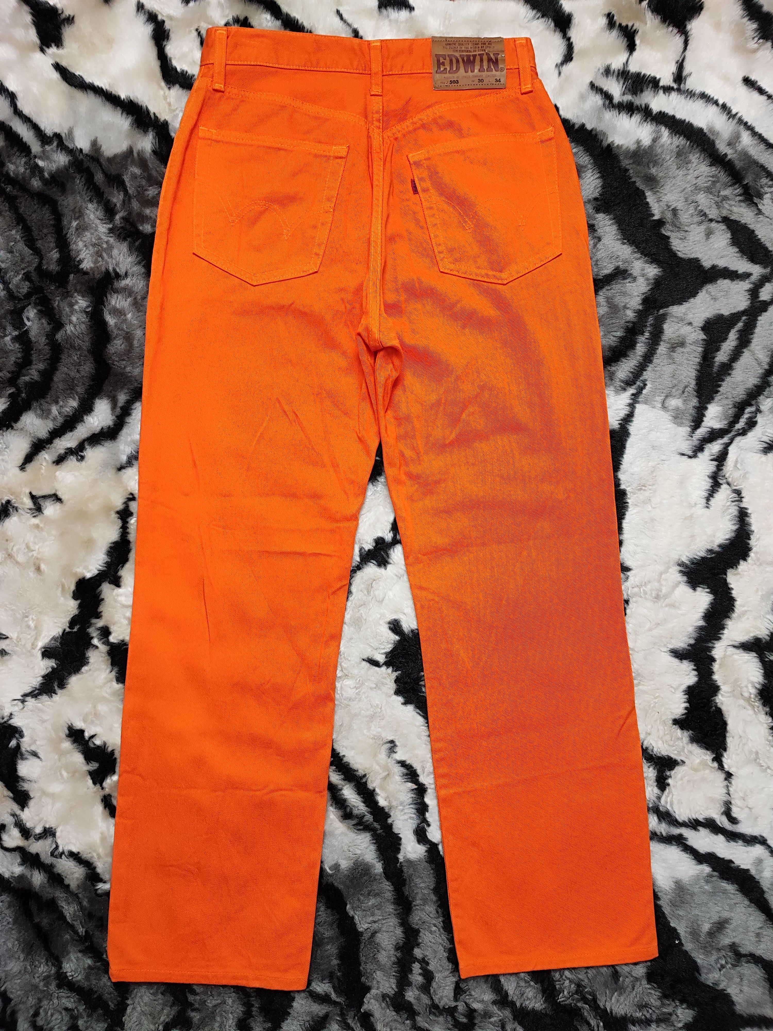 Edwin Vintage Orange Jeans by Edwin Japan Size US 28 / EU 44 - 12 Thumbnail