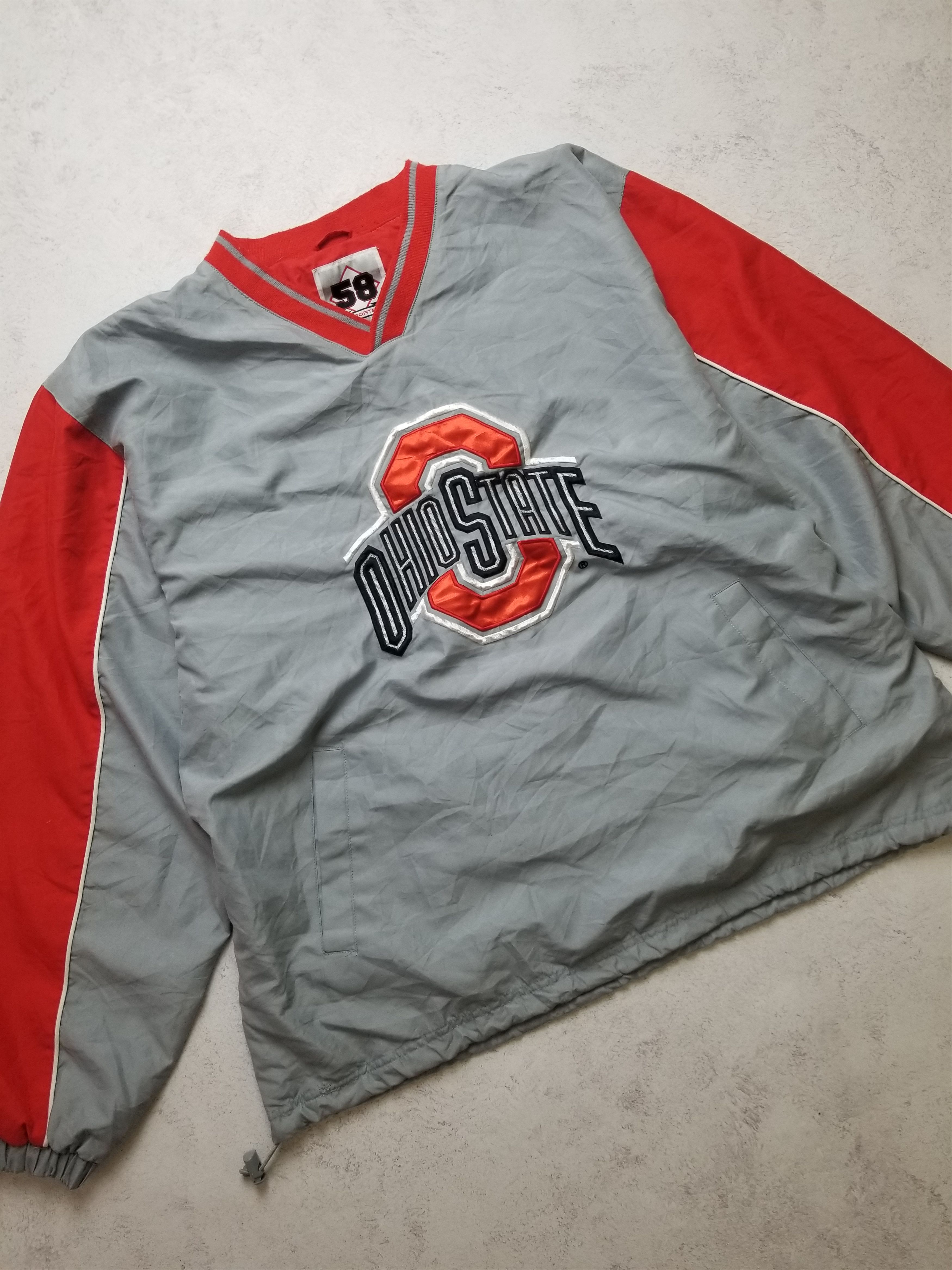 Other GIII 58 Sports Ohio State Buckeyes Pullover Jacket Size US XL / EU 56 / 4 - 13 Thumbnail