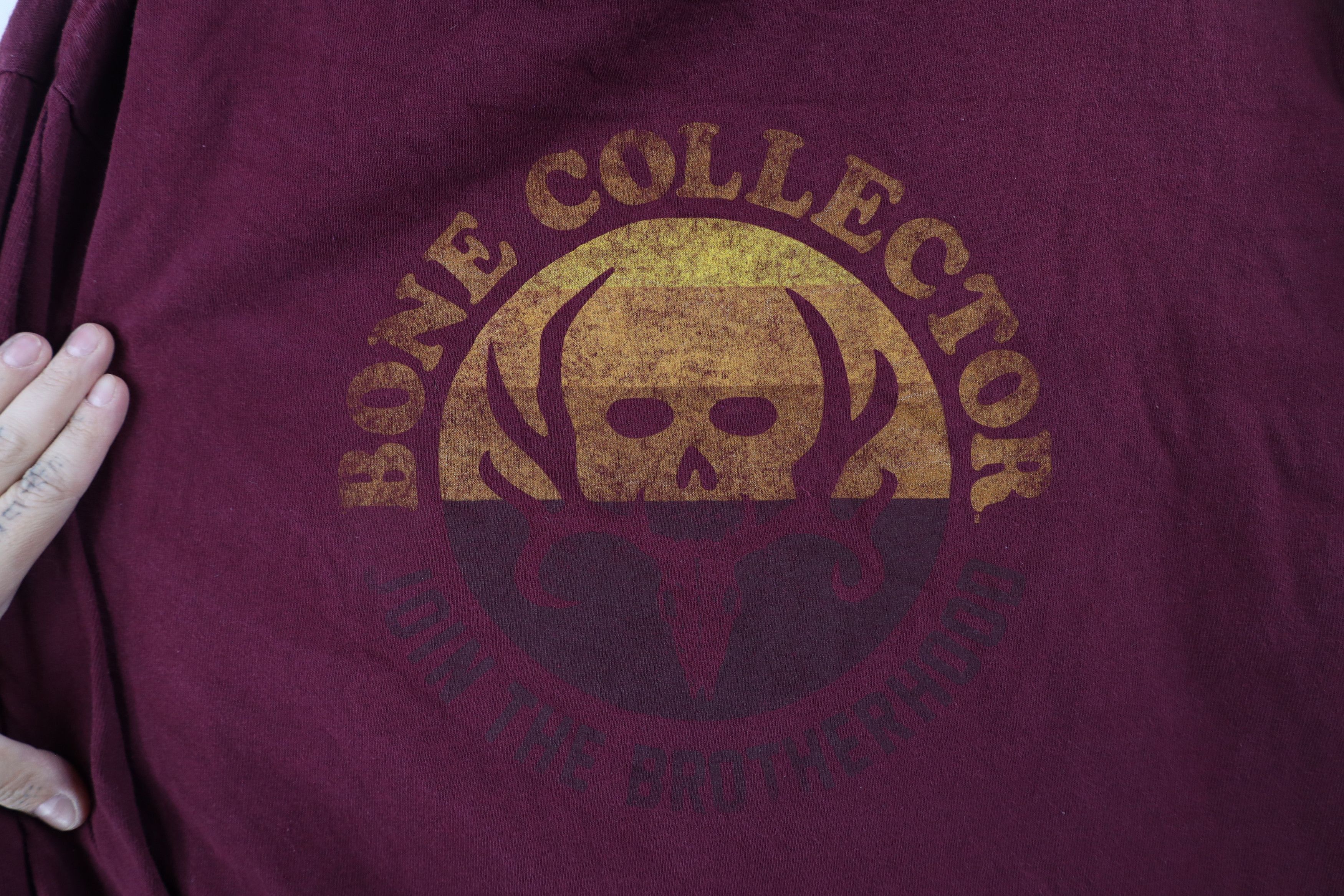 Vintage Vintage Collector Hunting Brotherhood Long Sleeve T-Shirt Size US XL / EU 56 / 4 - 4 Thumbnail