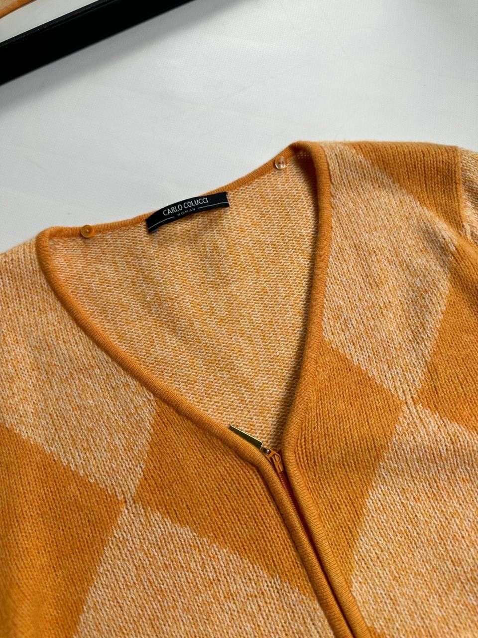 Carlo Colucci Vintage Carlo Colucci Merino Wool Cardigan & Tank top 🔥 Size M / US 6-8 / IT 42-44 - 8 Thumbnail