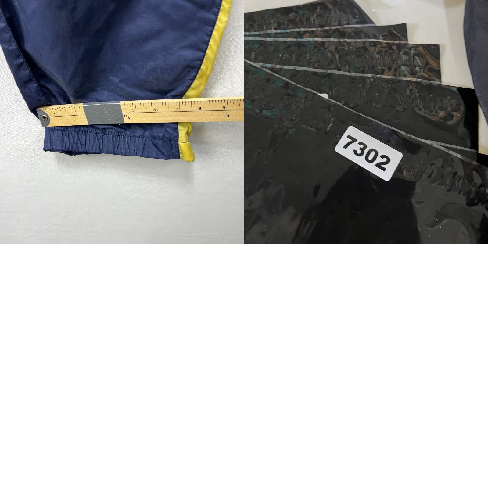 Nike VINTAGE Nike Swoosh Windbreaker Pants XL Blue 90s Track Pants Mens Regular Size US 36 / EU 52 - 9 Thumbnail