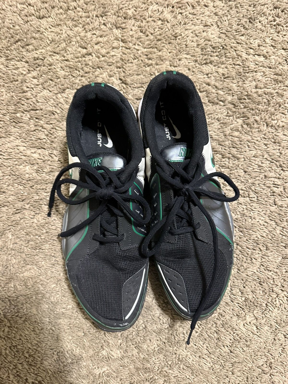Nike × Vintage Vintage Nike Air Edge Essential “green lantern” 00s size 14 Size US 14 / EU 47 - 9 Thumbnail