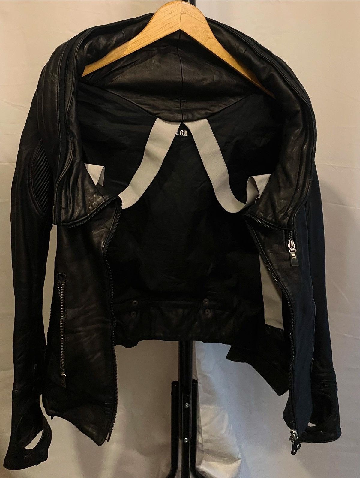 Le Grande Bleu (L.G.B.) L.G.B BONO-9 leather jacket Size US XS / EU 42 / 0 - 21 Thumbnail