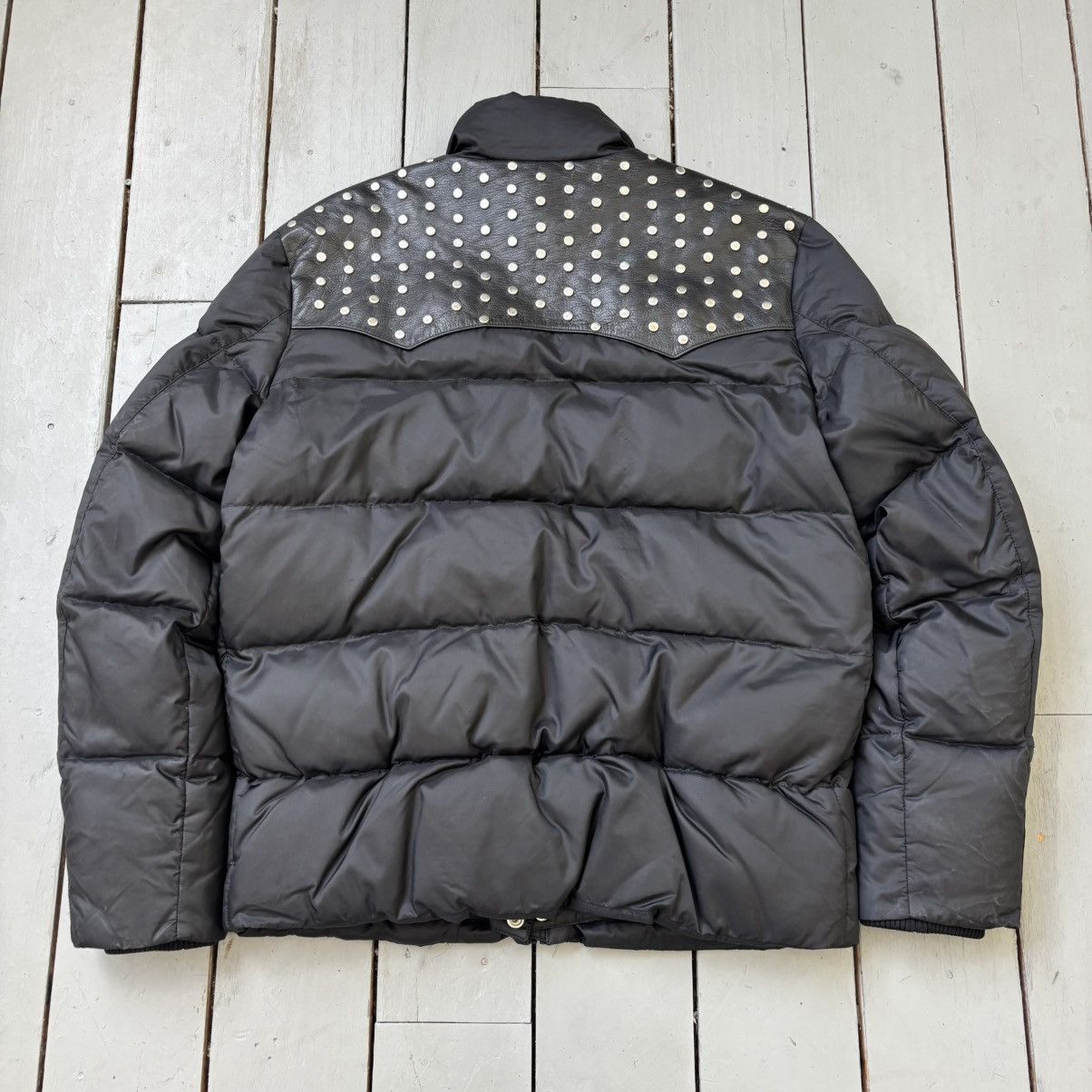 Saint Laurent Paris AW14 Studded Puffer Jacket Size US L / EU 52-54 / 3 - 4 Thumbnail