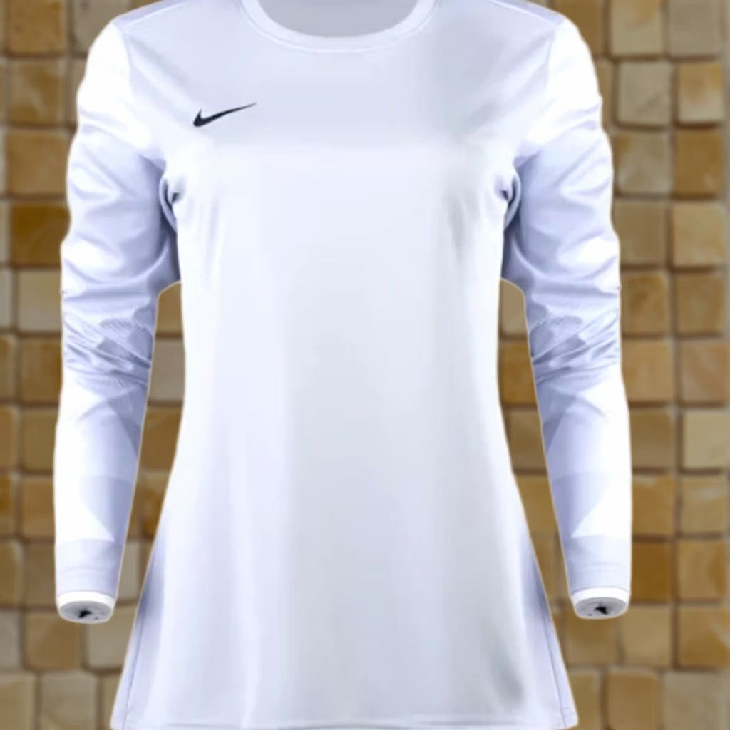 Nike WOMENS NIKE PARK IV LONG SLEEVE GOALIE SHIRT WHITE L CJ6071-012 Size L / US 10 / IT 46 - 1 Preview