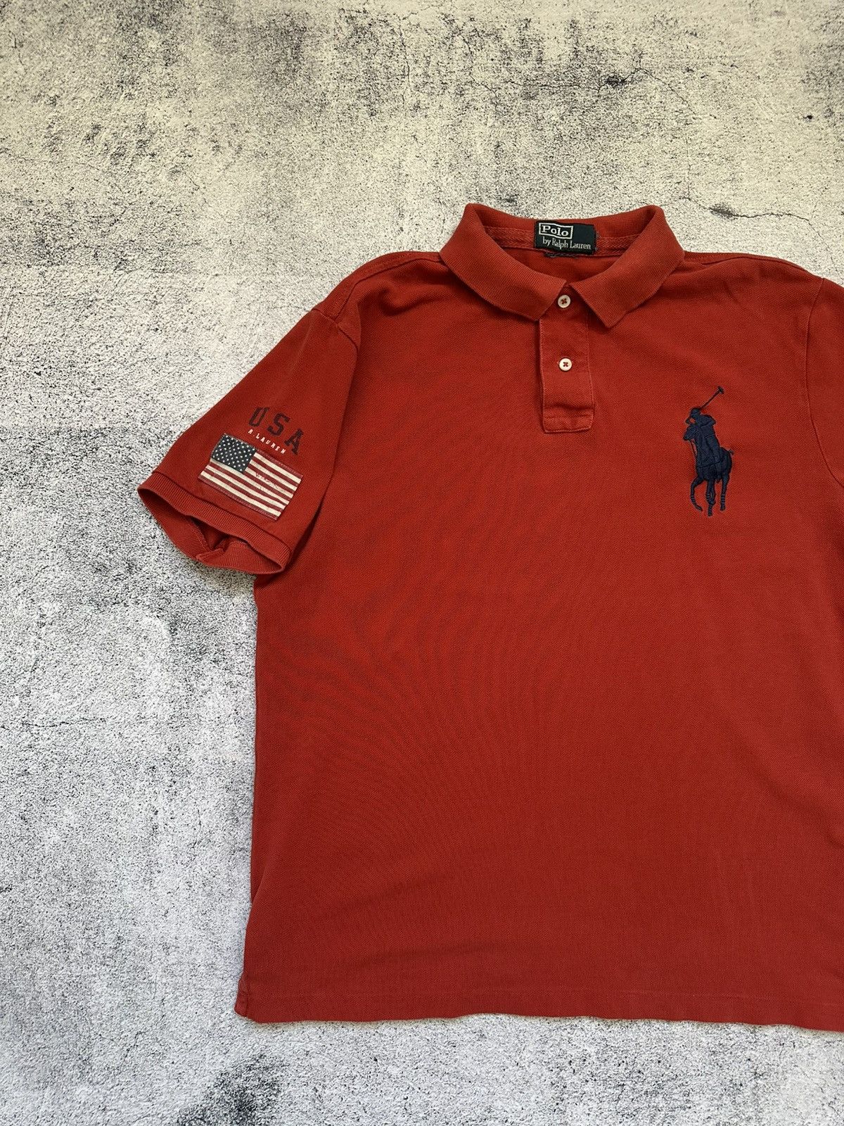 Polo Ralph Lauren Mens Polo Ralph Lauren Polos M Size USA Flag Fit Size US M / EU 48-50 / 2 - 2 Thumbnail