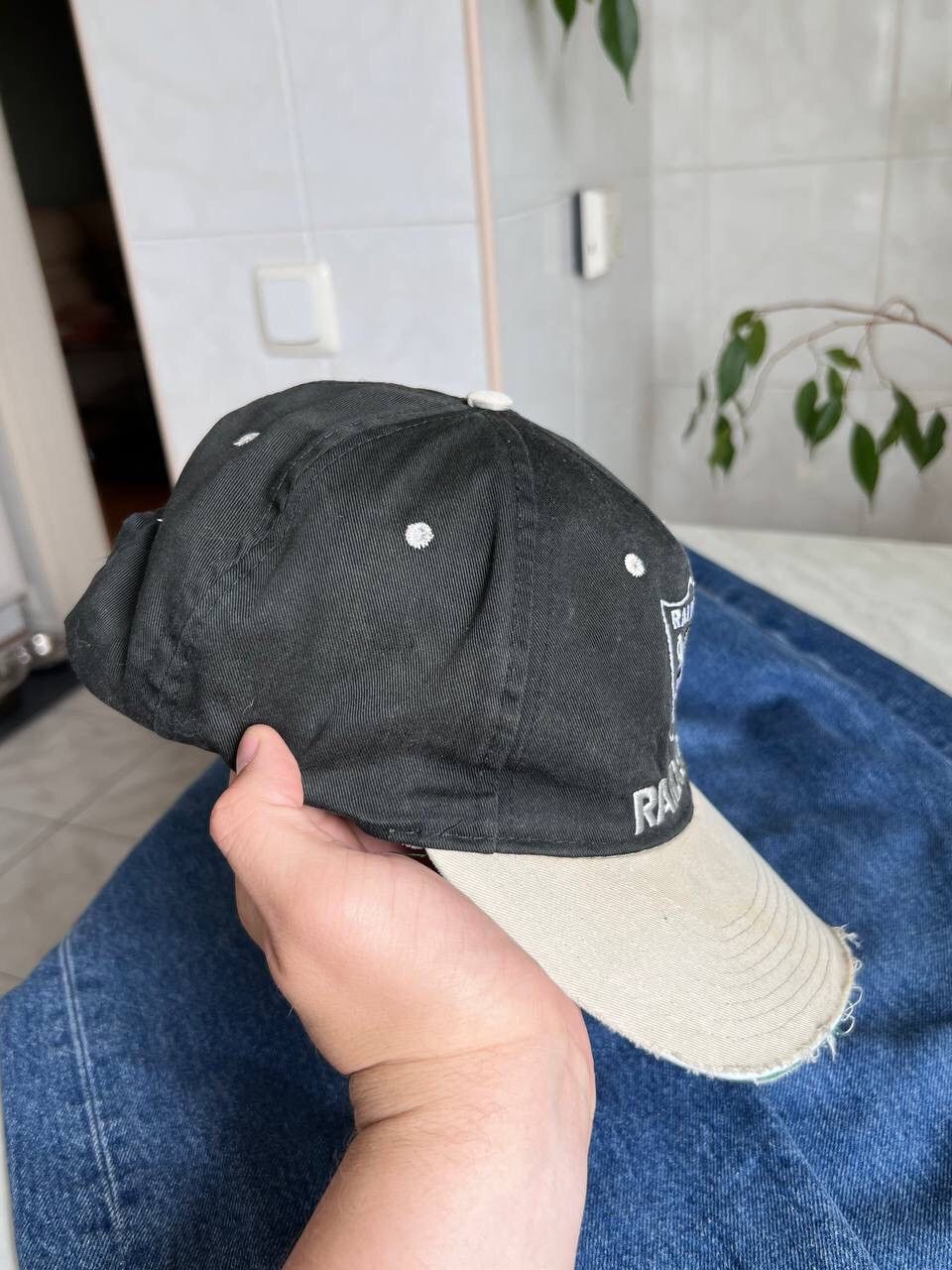 NFL × Vintage Vintage NFL Team Raiders 1998 Faded Cap Hat Streetwear Size ONE SIZE - 4 Thumbnail