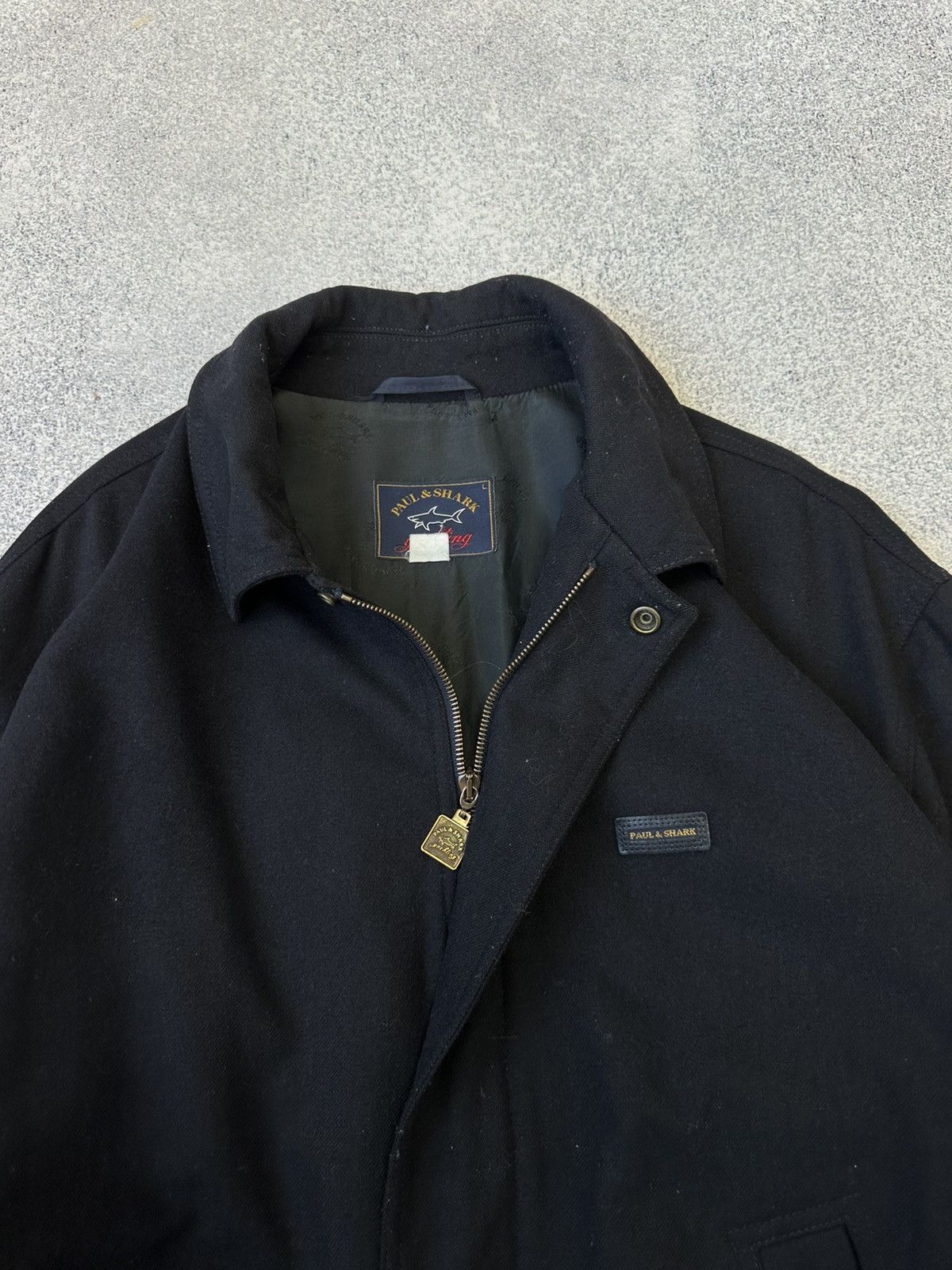 Paul & Shark Vintage Paul&Shark Wool Luxury Bomber Jacket Size US L / EU 52-54 / 3 - 4 Thumbnail