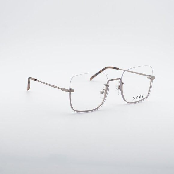 DKNY DKNY DK1001 770 Eyeglasses Rose Gold 54mm Square Frame Size ONE SIZE - 1 Thumbnail
