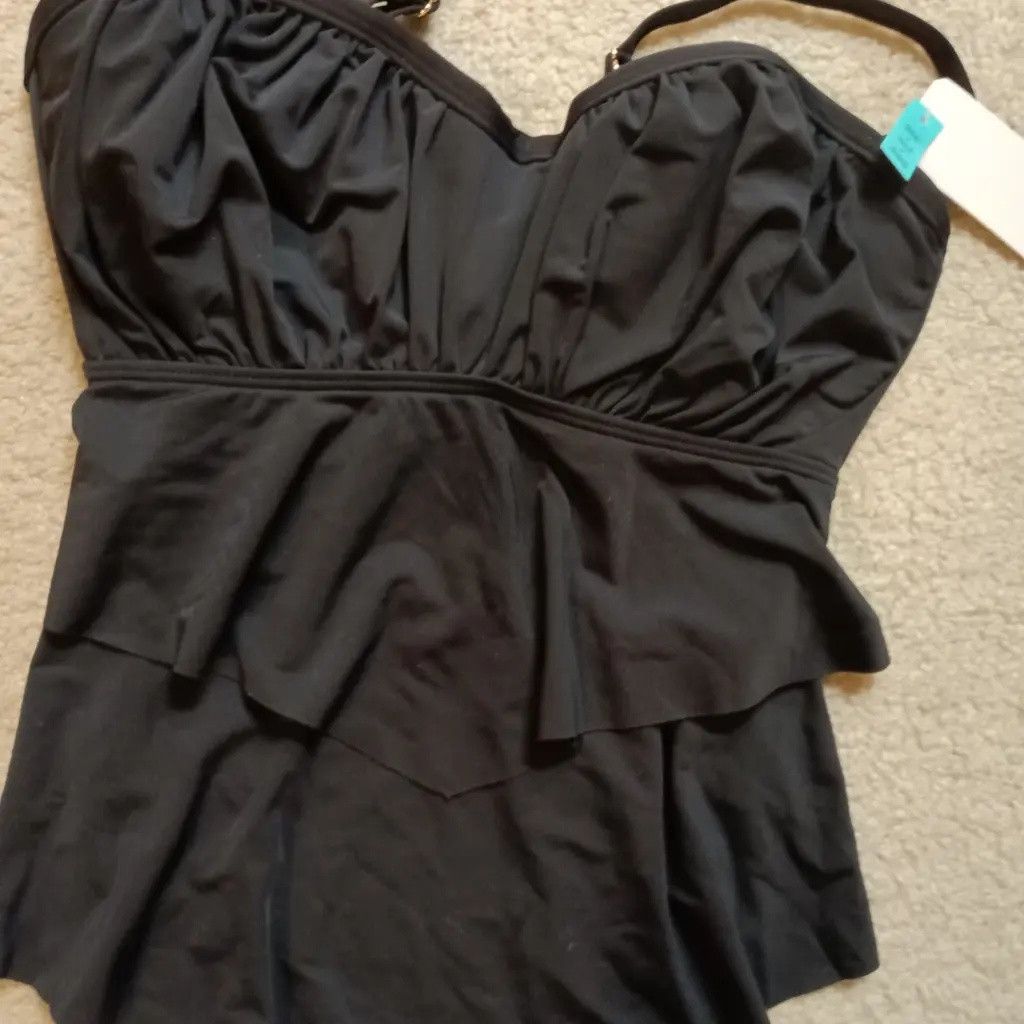 Other Black Ruffle Tankini & Skirt Set — Size XL Size XL / US 12-14 / IT 48-50 - 5 Thumbnail