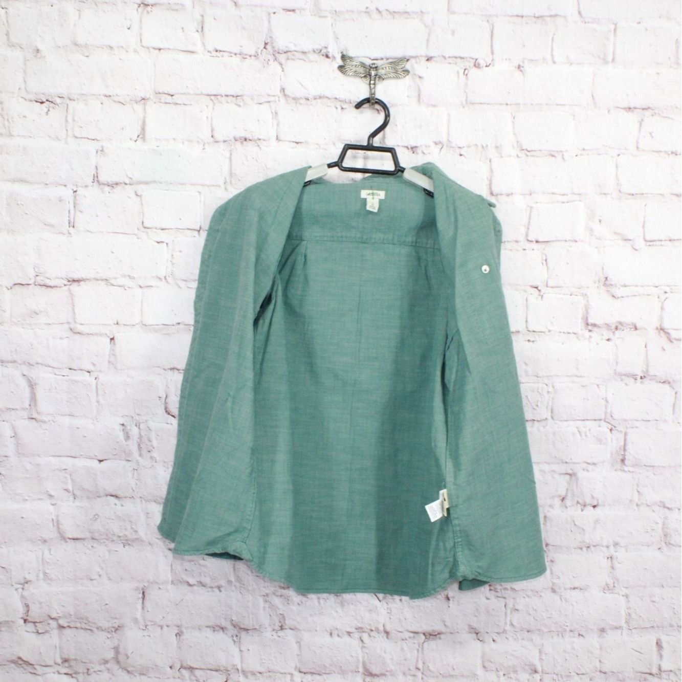 L.L. Bean LL Bean Women's Long Sleeve Button Up Shirt Size S / US 4 / IT 40 - 3 Thumbnail
