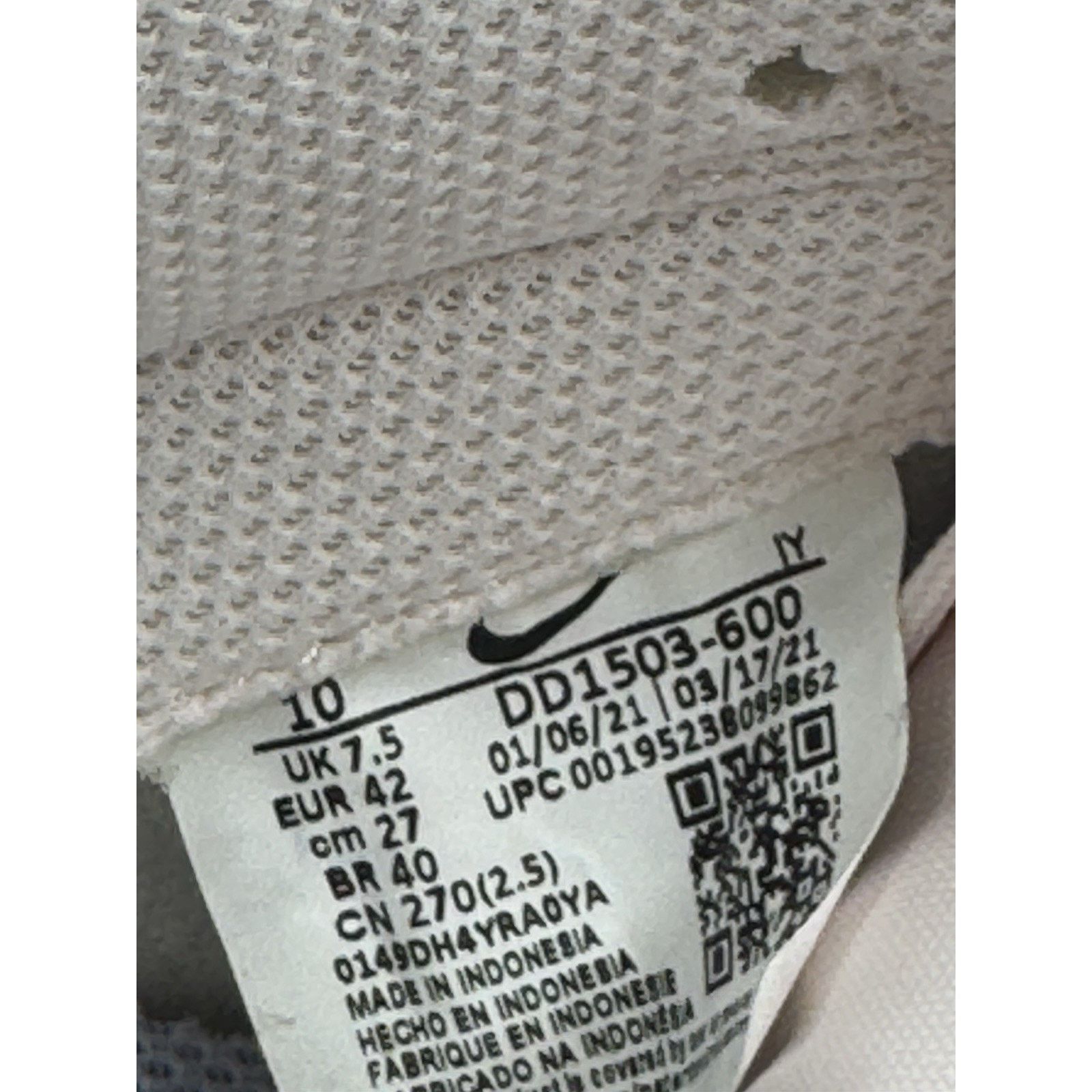 Size 10 - Nike Dunk Low Lime Ice W BS580