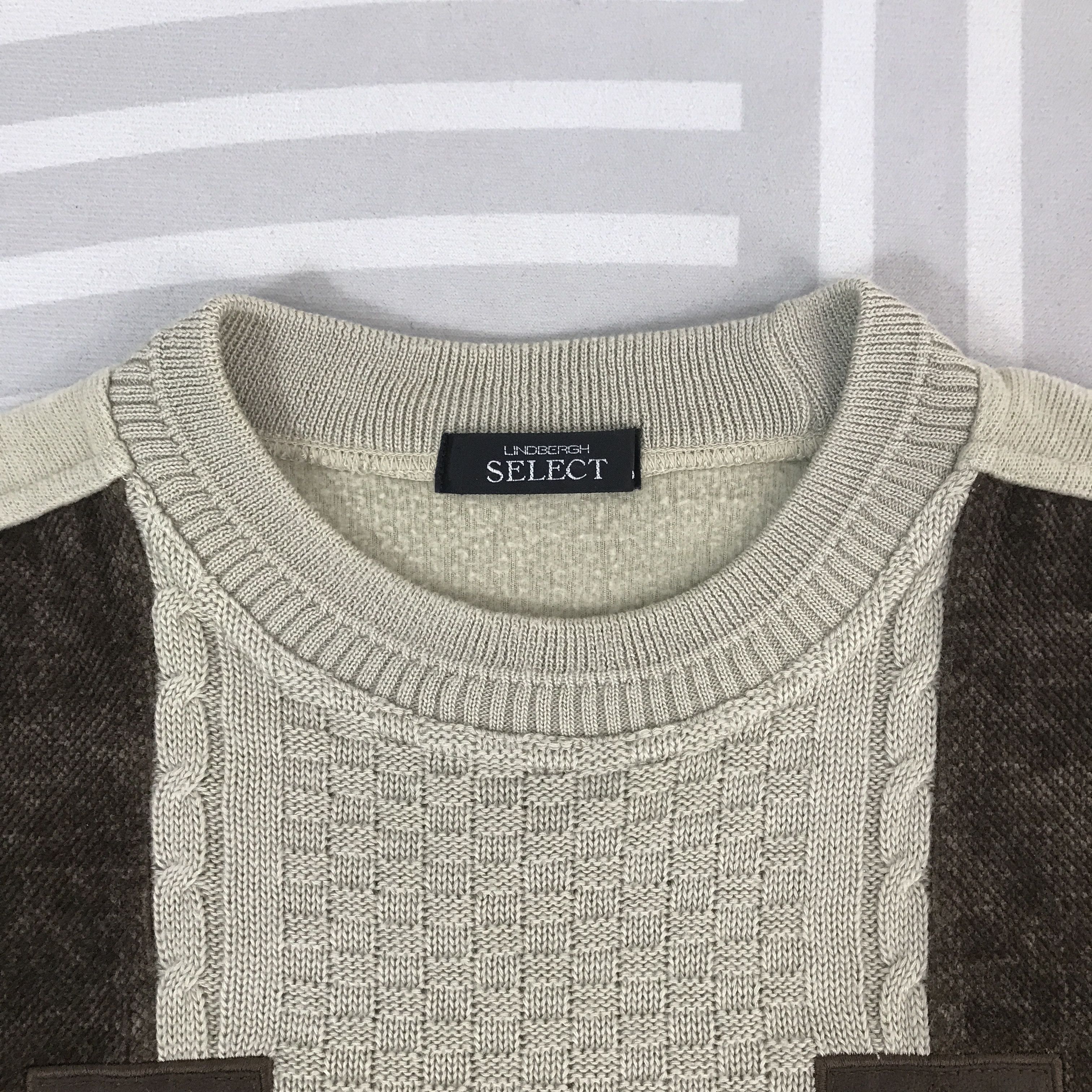 Lindbergh Vintage lindbergh Patchwork Sweatshirt Jacket Size US L / EU 52-54 / 3 - 8 Thumbnail