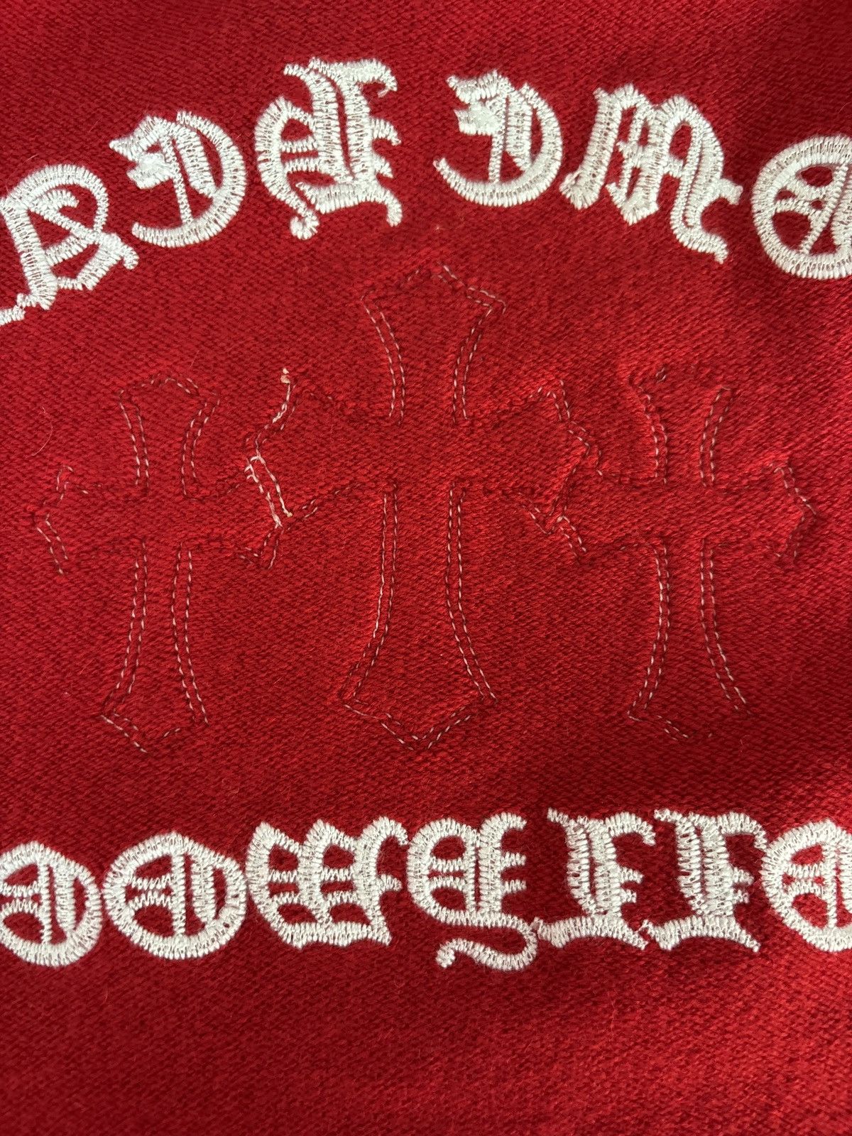 Chrome Hearts Chrome Hearts Cross Patch Hollywood Cashmere Cardigan Size US XL / EU 56 / 4 - 7 Thumbnail