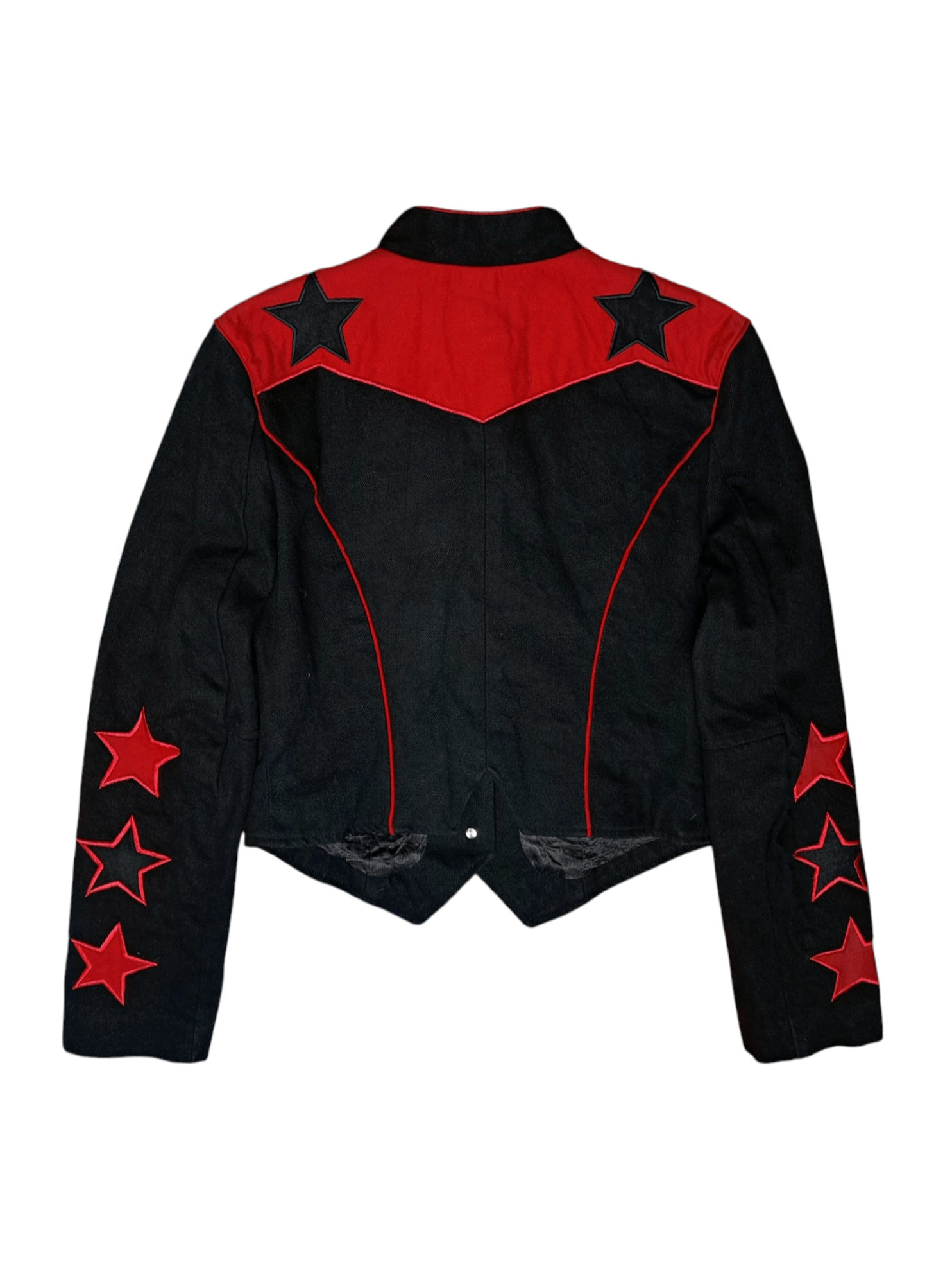 Other vintage 80s black red short rodeo coat jacket size M Size US M / EU 48-50 / 2 - 2 Thumbnail