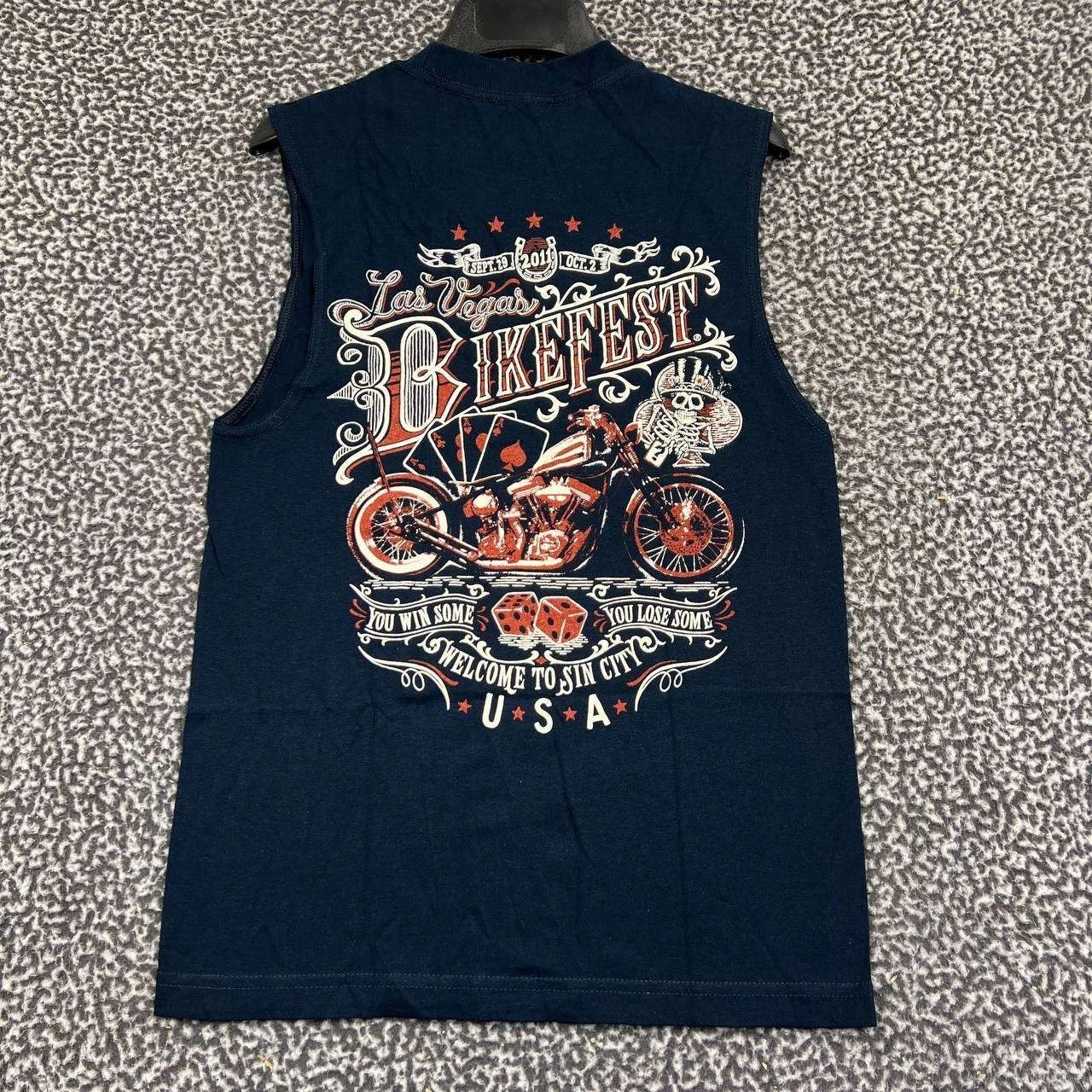 Alstyle Vintage Las Vegas Bike Fest Shirt Men S Sleeveless New Size US S / EU 44-46 / 1 - 1 Thumbnail