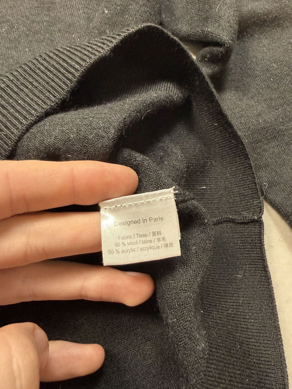 Christian Dior Monsieur Christian Dior Luxury Wool Sweater Size XXL / US 16-18 / IT 52-54 - 5 Thumbnail