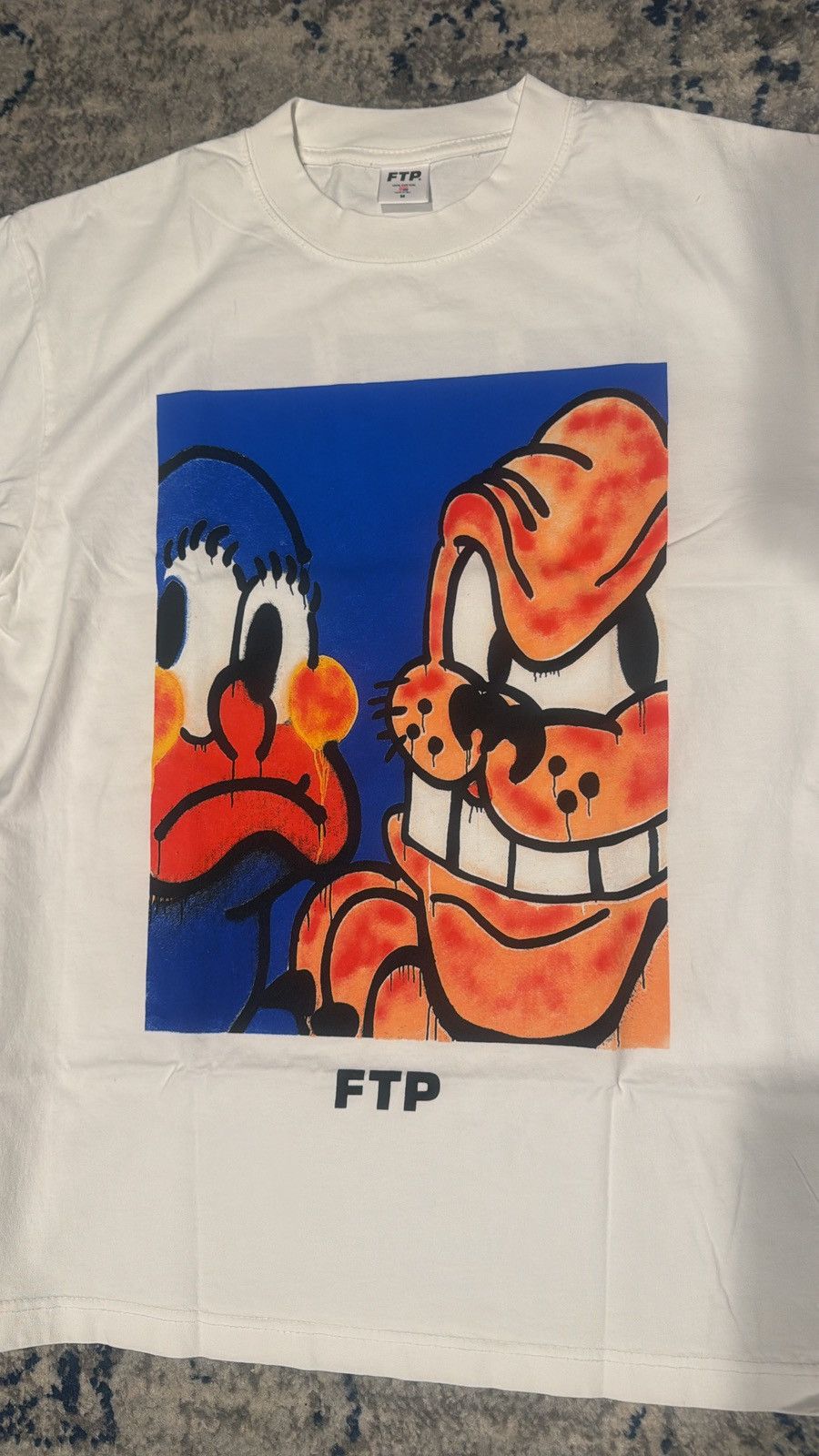 Asspizza × Fuck The Population FTP x Slawn Dog tee Size US M / EU 48-50 / 2 - 2 Thumbnail