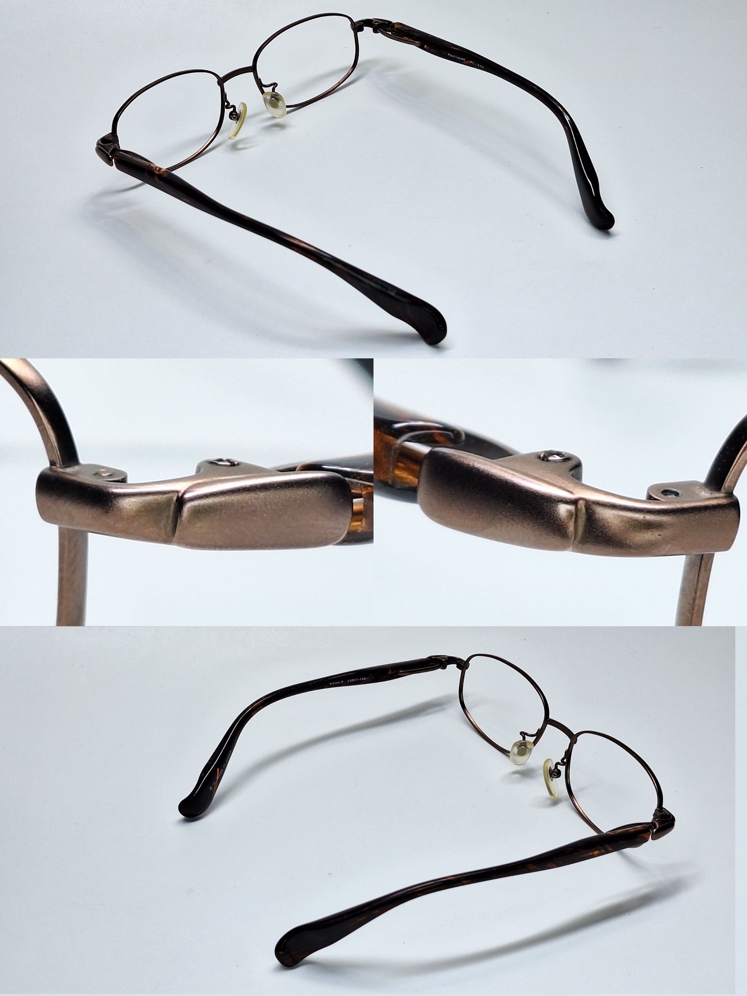 Other Paul Lavian PL-930 Titan-P Made in Japan Square Eyeglass Size ONE SIZE - 8 Thumbnail
