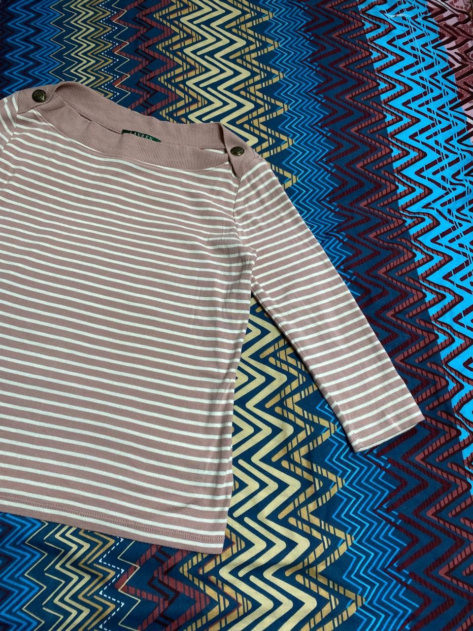 Lauren Ralph Lauren Y2K Vintage Sweaters Lauren Ralph Lauren striped Size S / US 4 / IT 40 - 9 Thumbnail