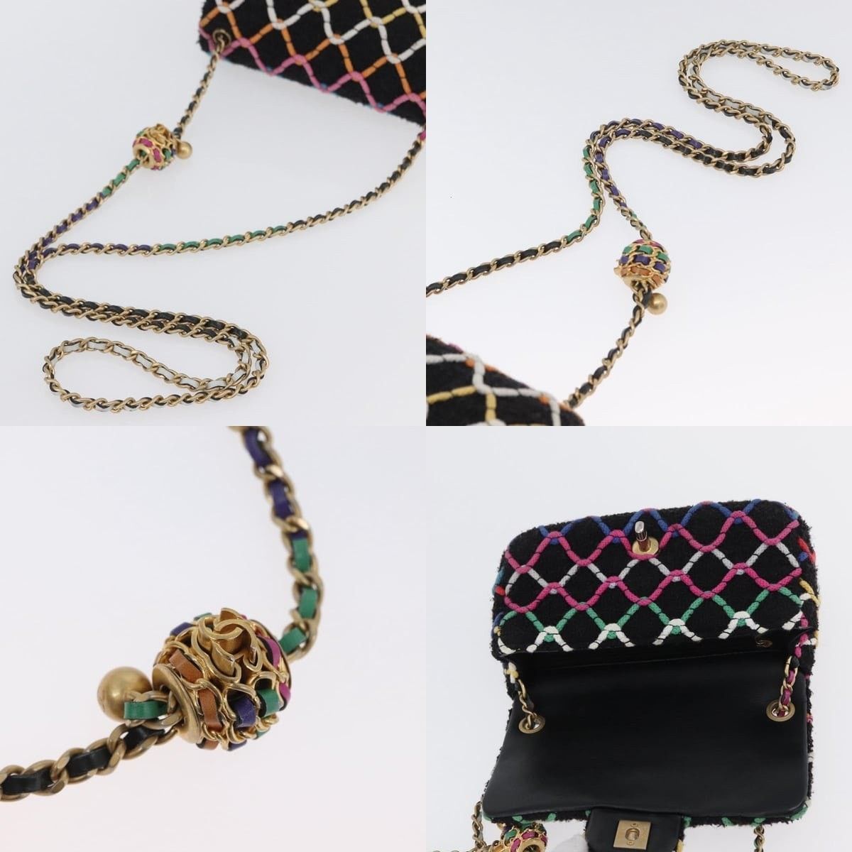 Chanel Chanel Mini Matelasse 20 Chain Shoulder Bag Size ONE SIZE - 4 Thumbnail