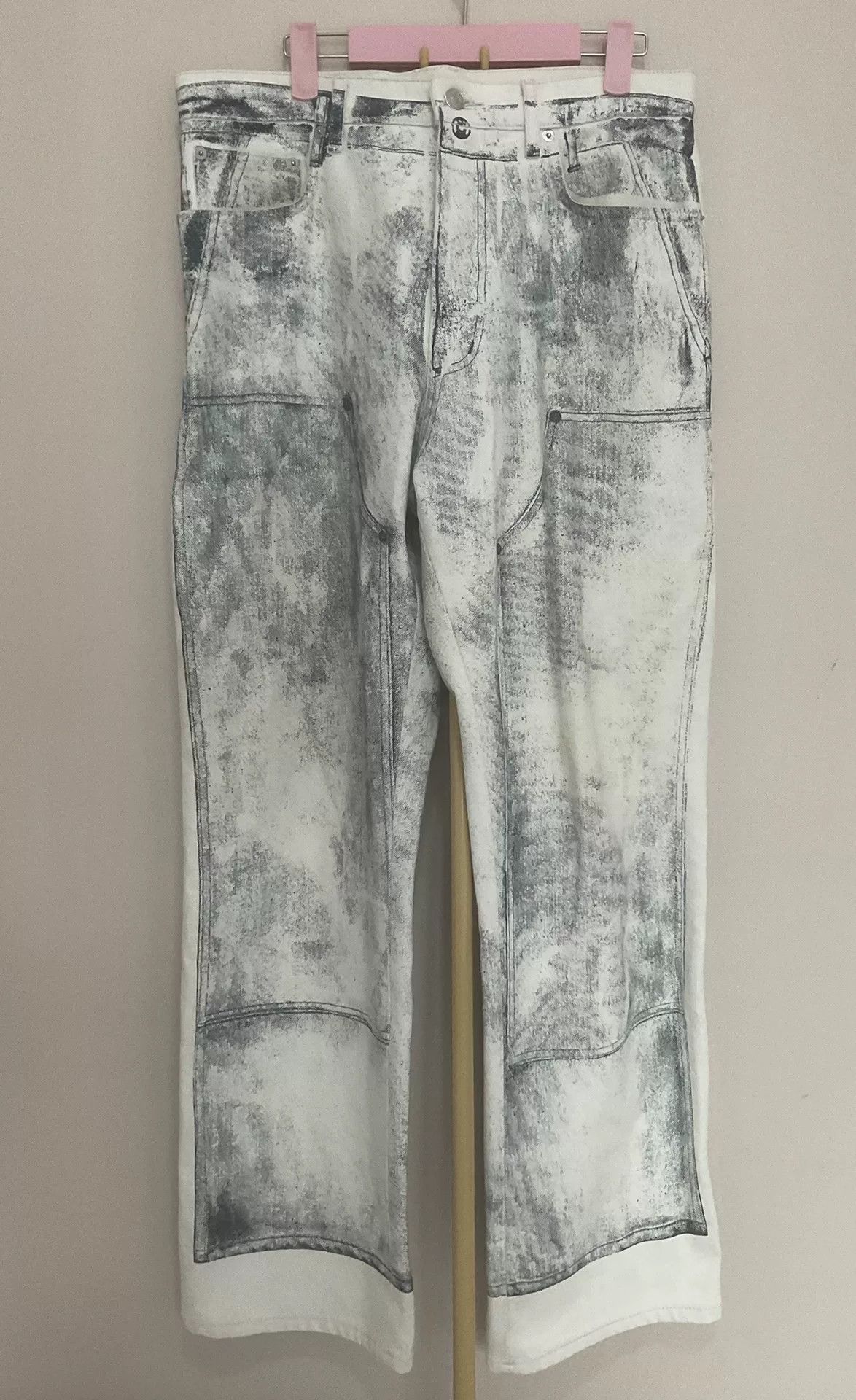 Dior dior workwear style five-pocket flared jeans Size US 31 - 1 Thumbnail